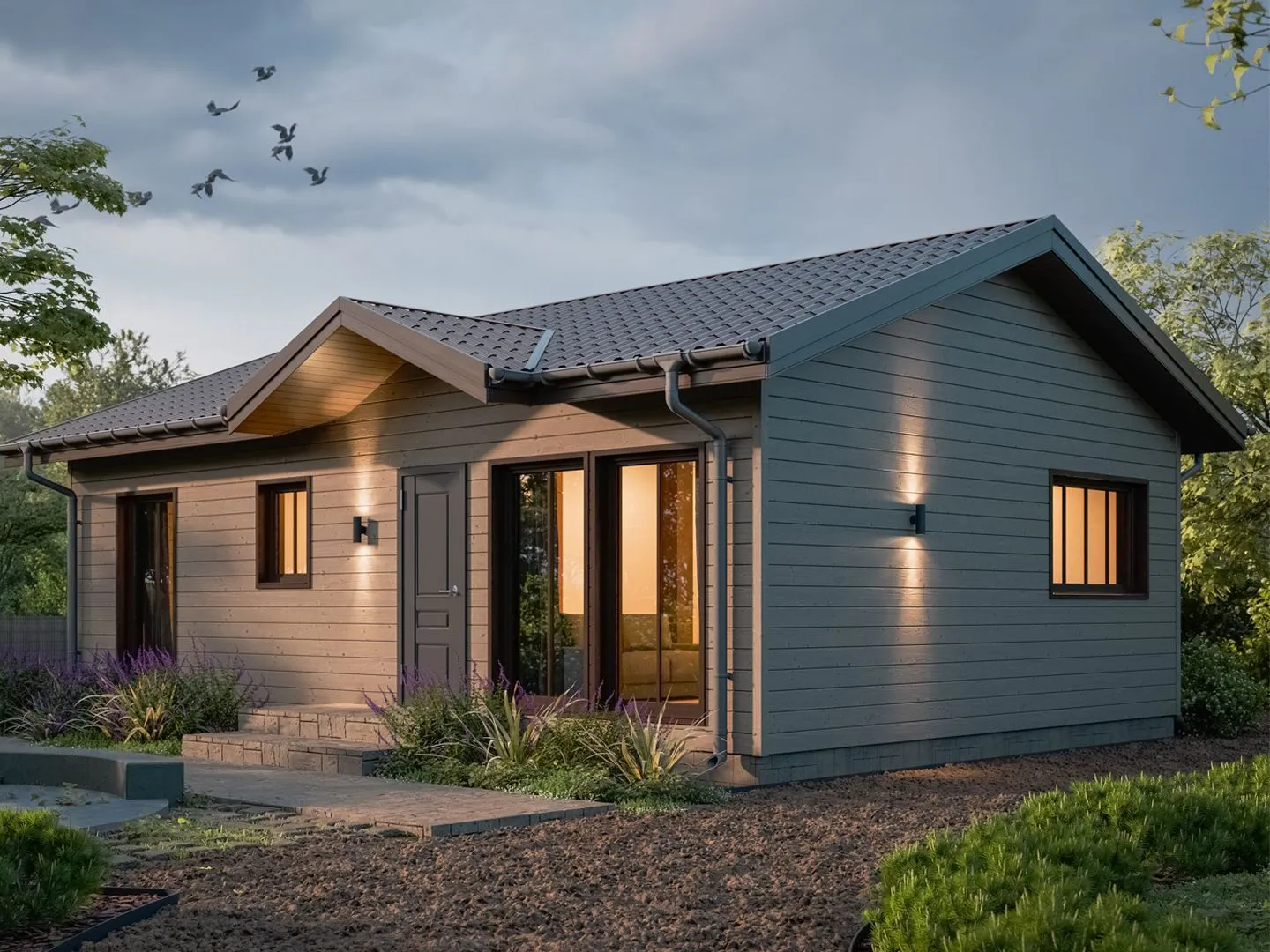 Каркасный дом 