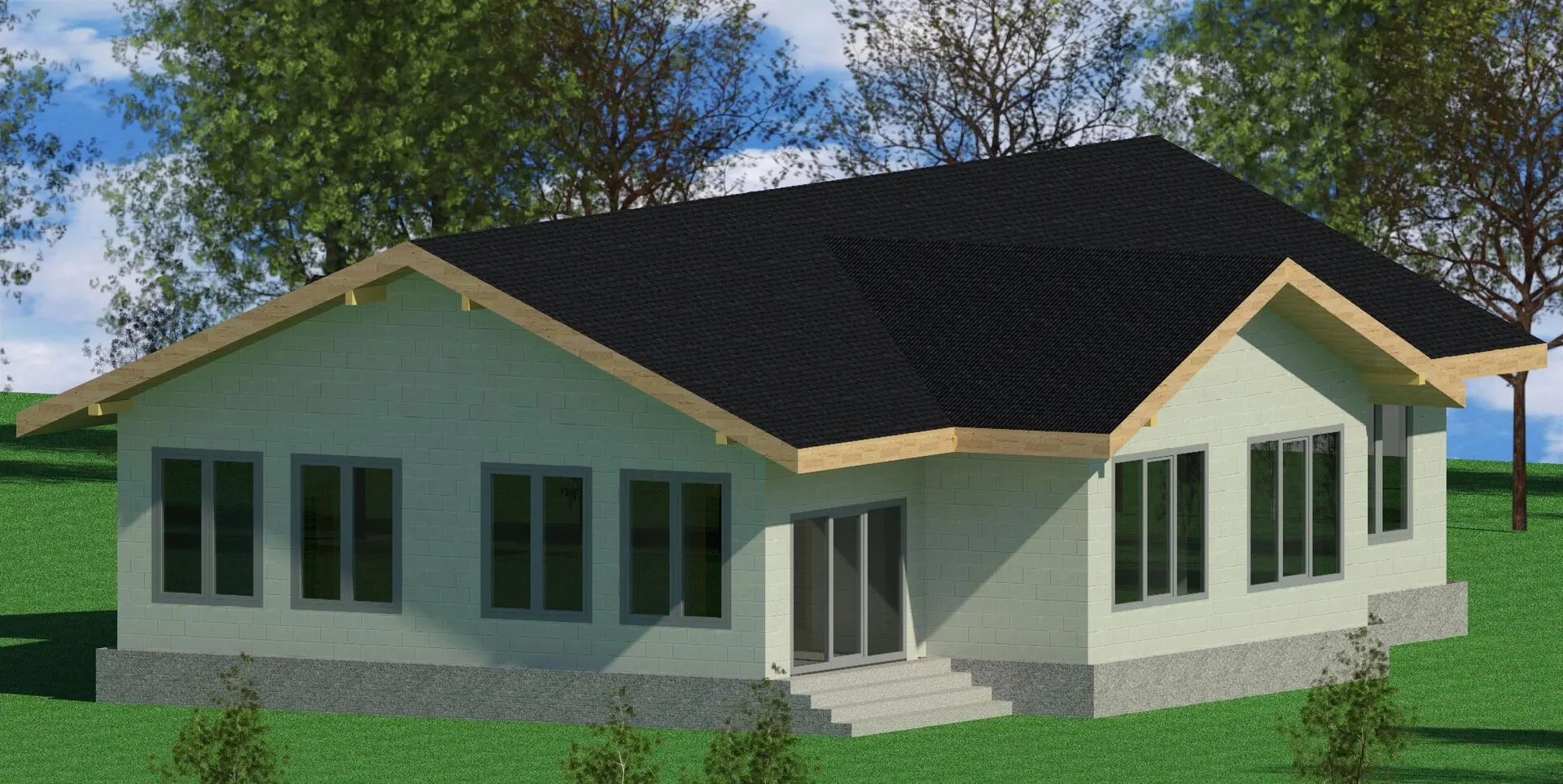 Индивидуальный дом 153