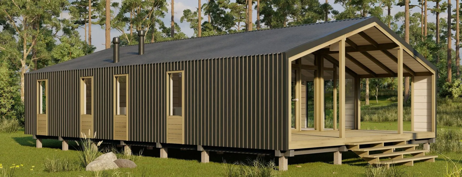 Модульный дом FL 65 (СТ65)