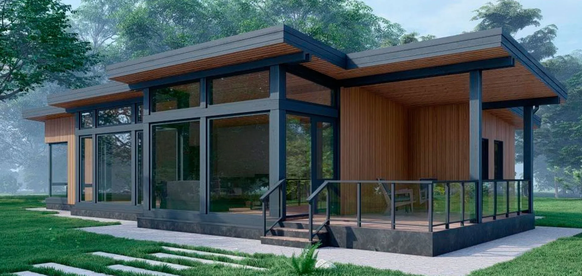 Каркасный дом К-131