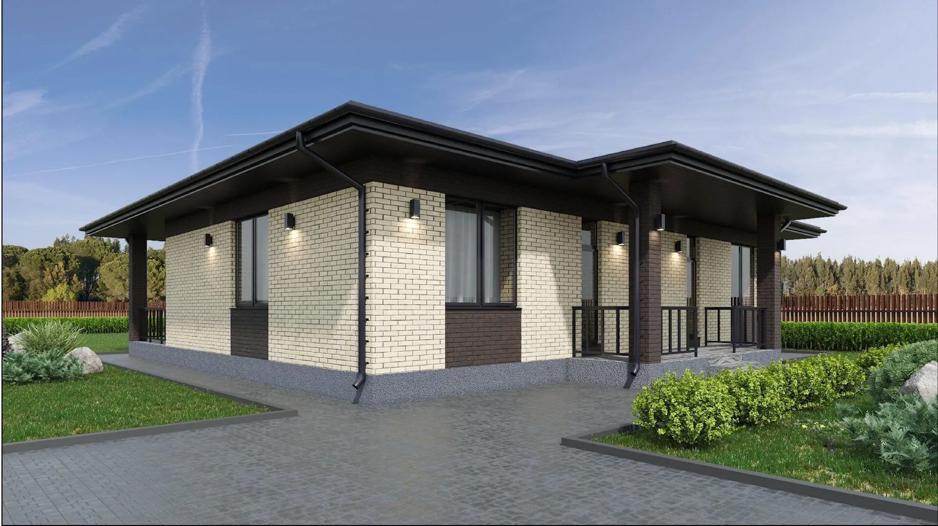 Индивидуальный дом 140