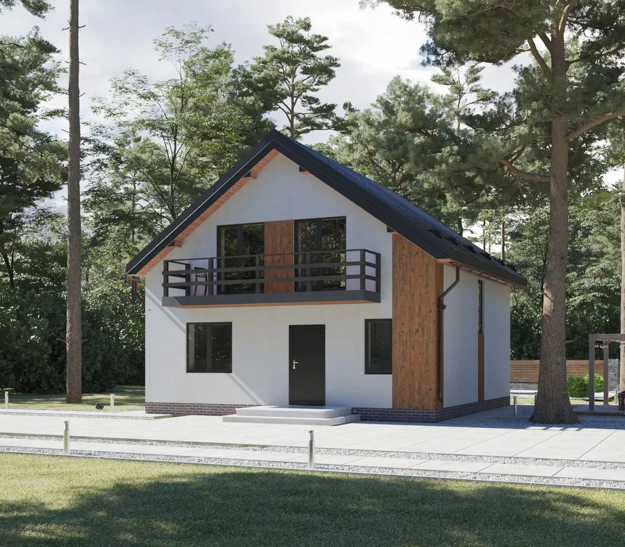 SVOI-24-2-98 Двухэтажный дом 98 кв.м.