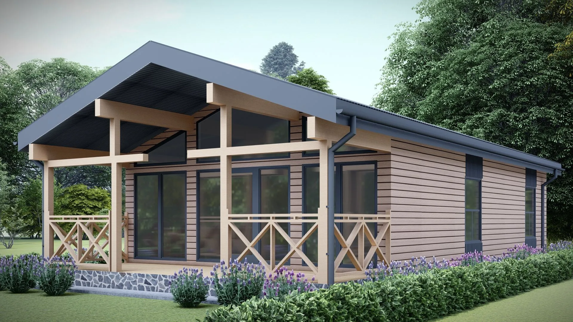 Проект дома Барн 2