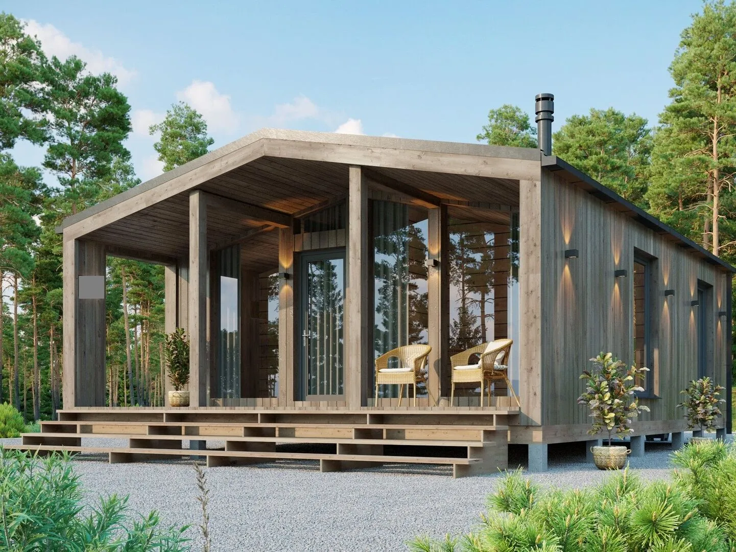 Загородный дом БарнХаус 63