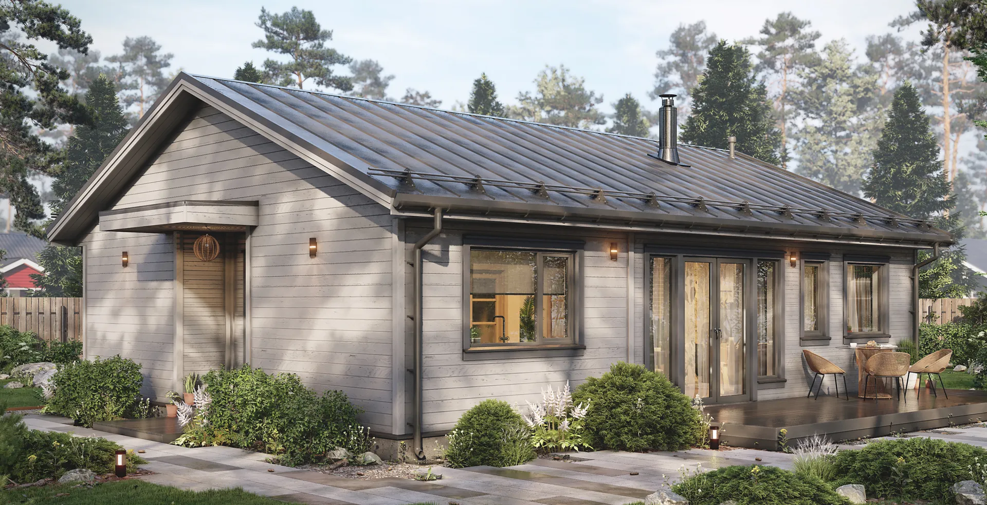 Загородный дом СВАЛБАРД 80