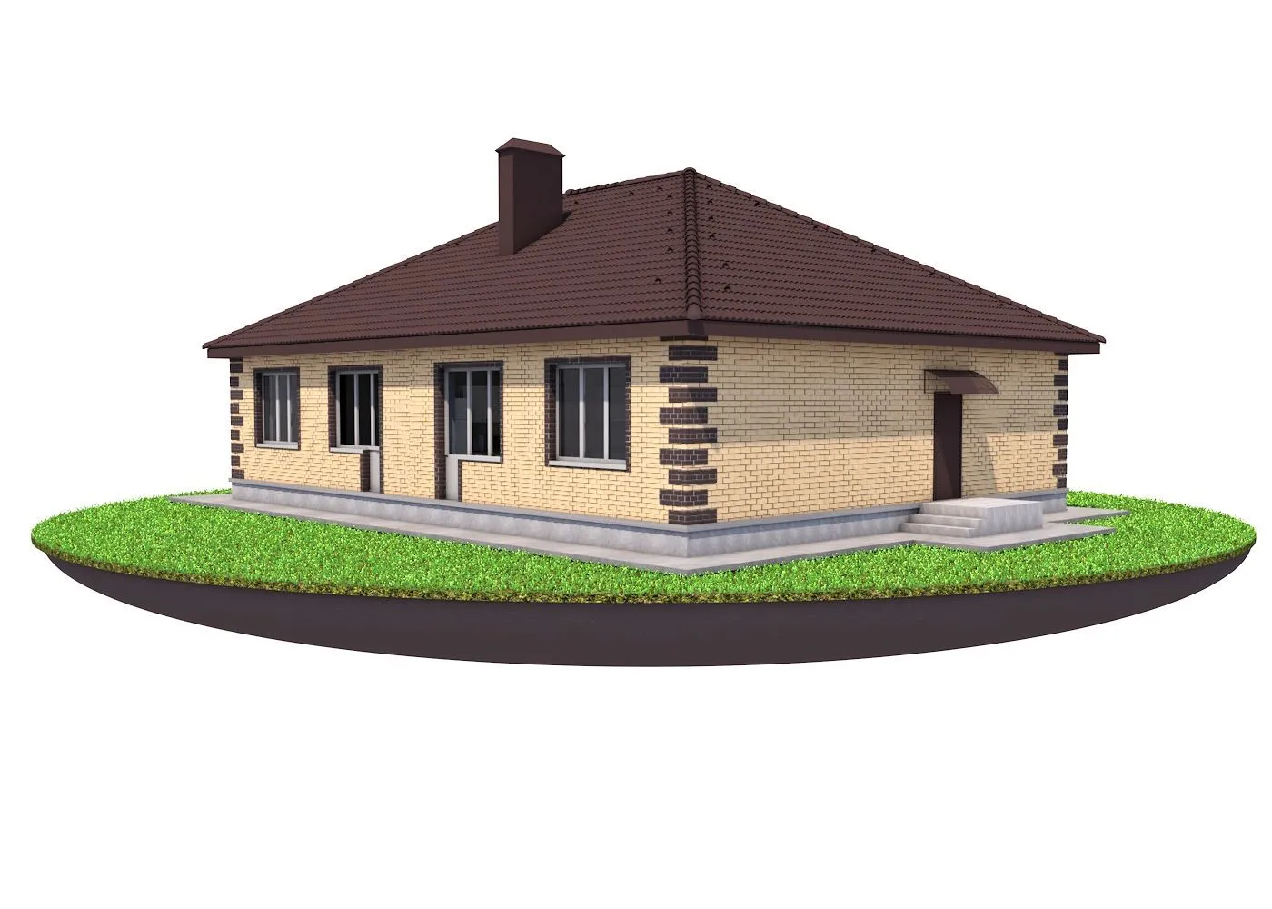 Блокированный жилой дом