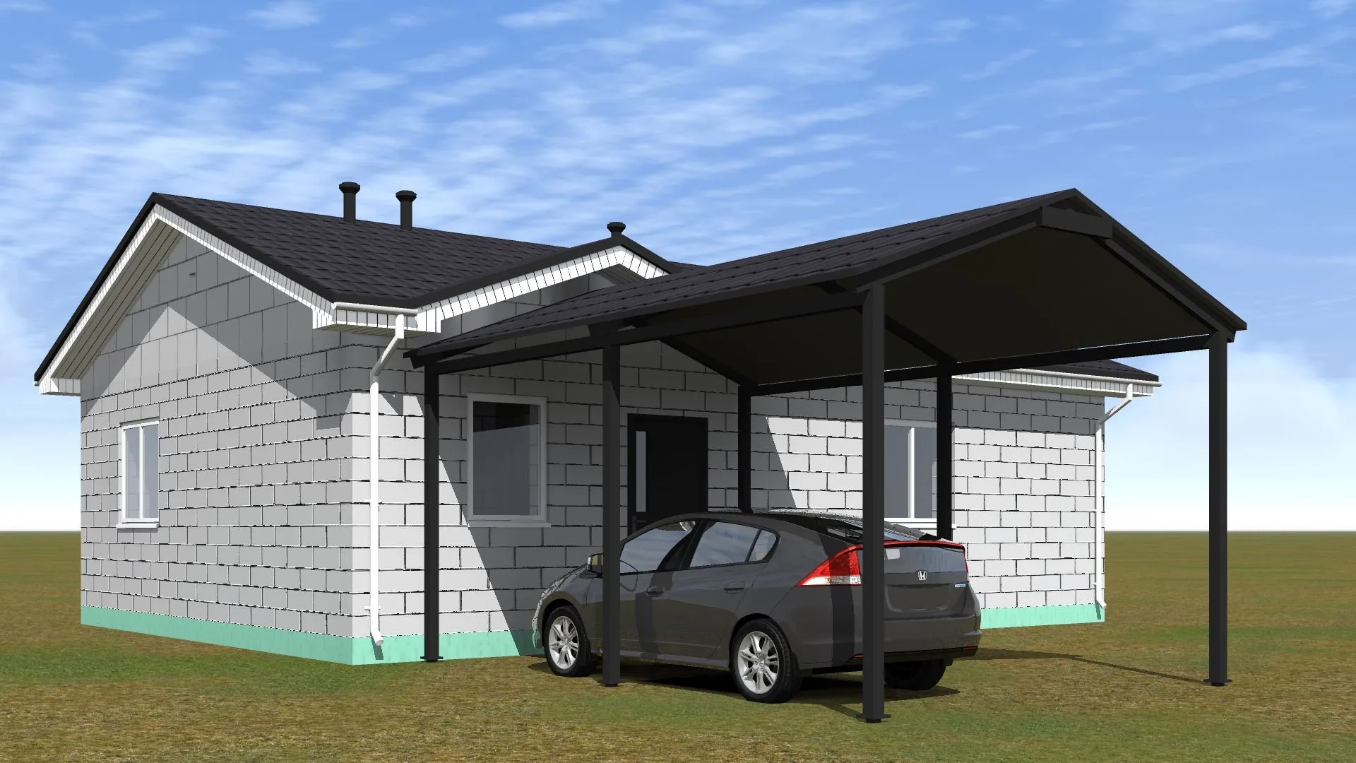 Одноэтажный дом NL 0810