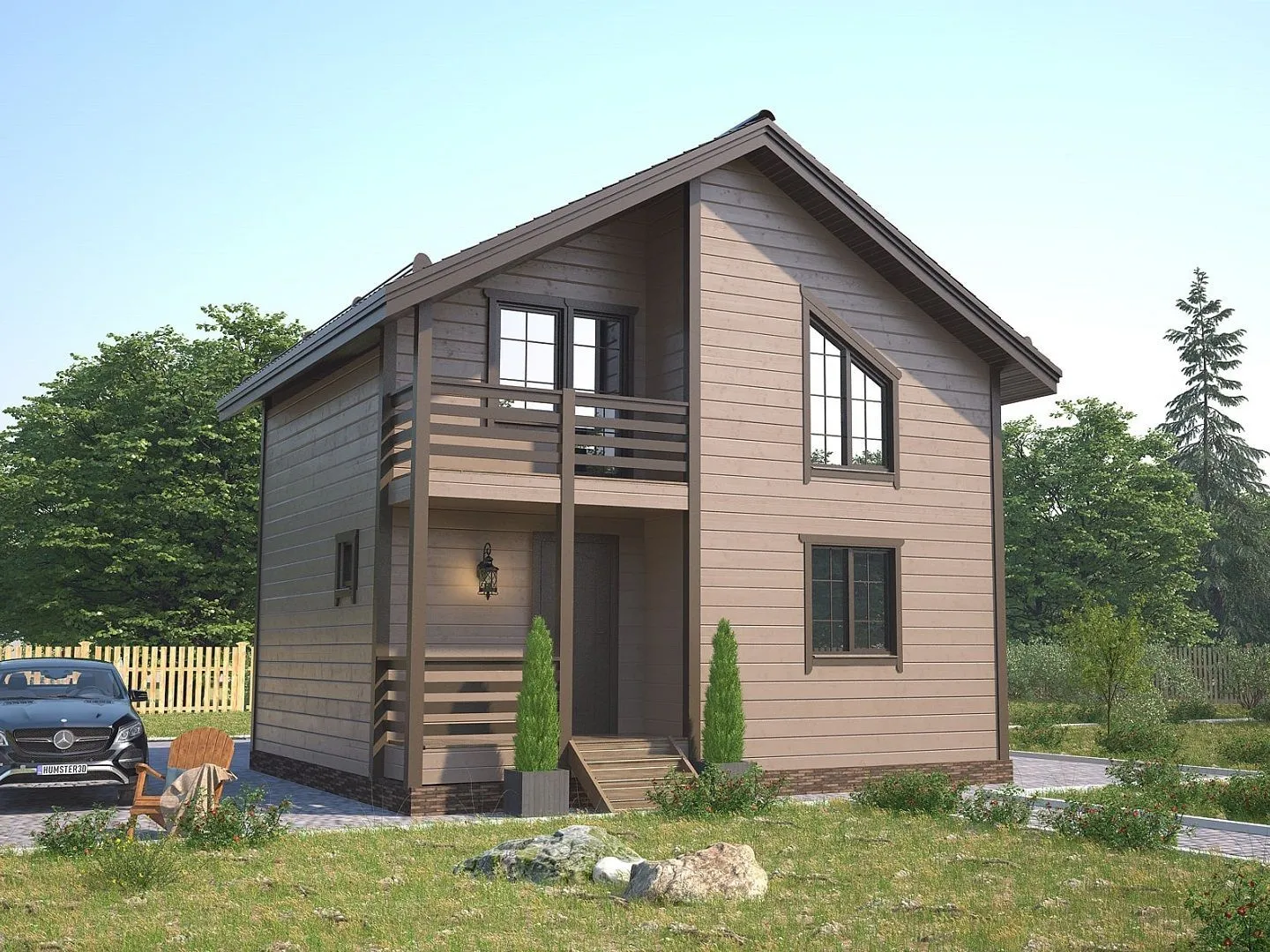 Каркасный дом 