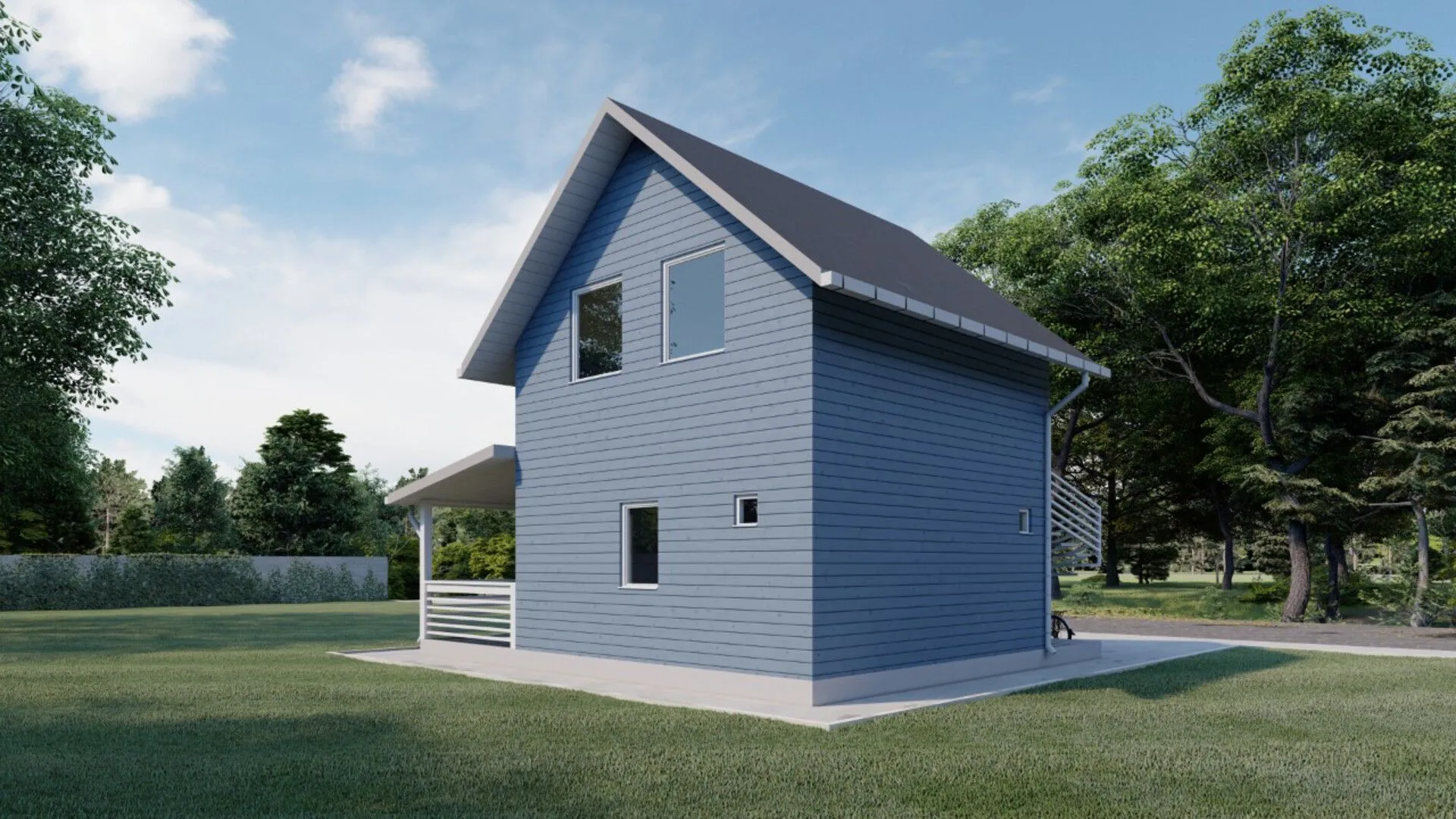 Загородный дом Арт-72