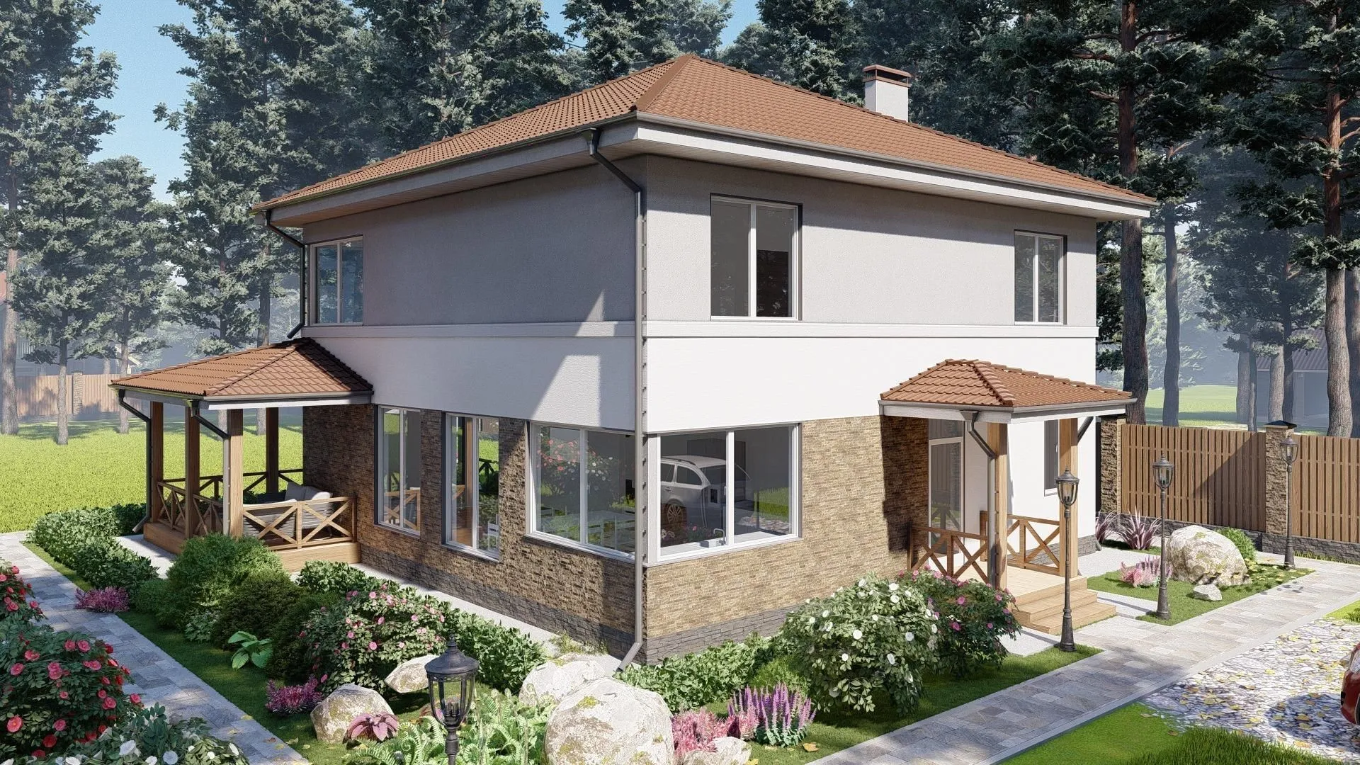 Загородный дом АС-240