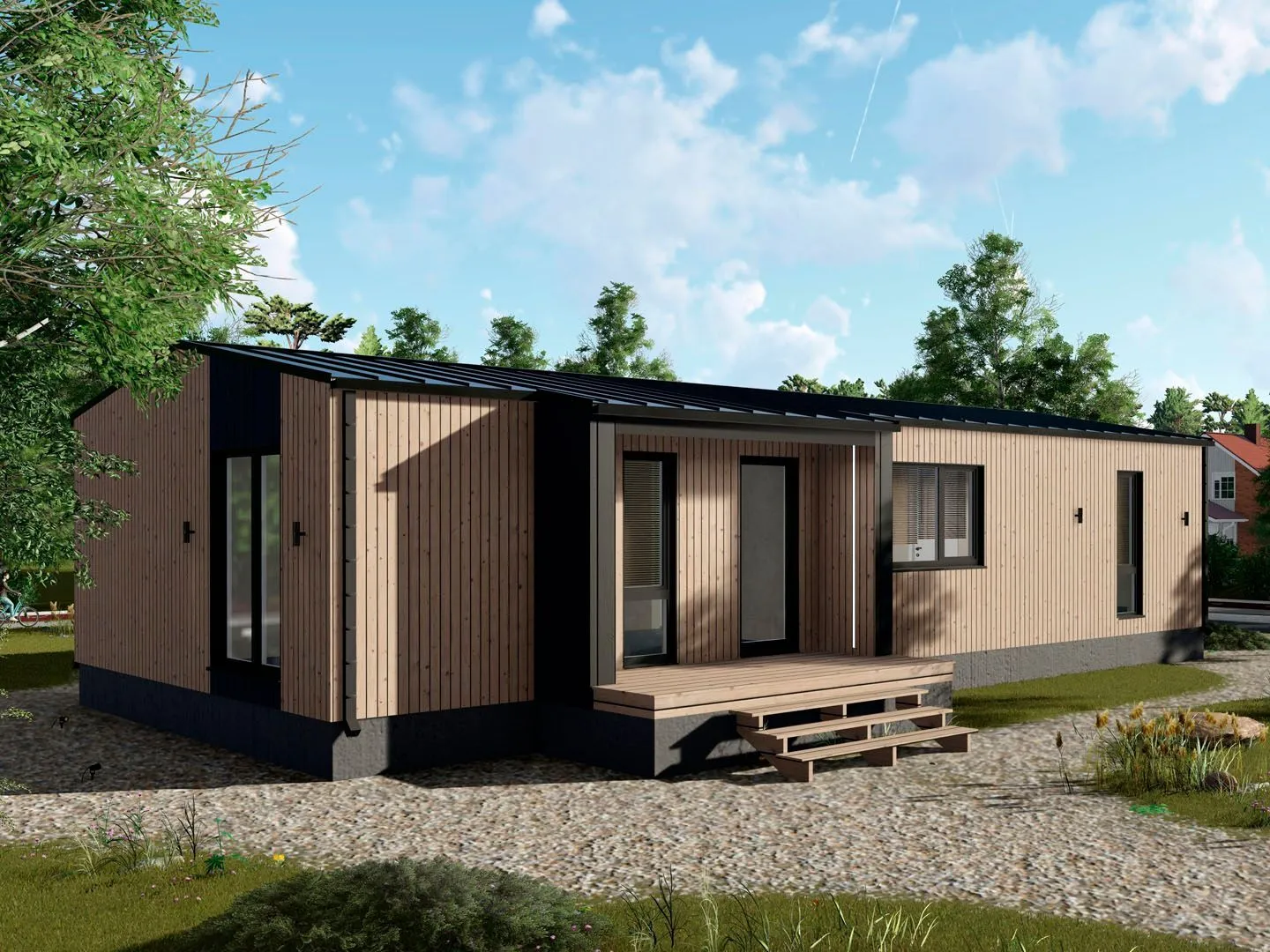 Модульный дом Барн 113