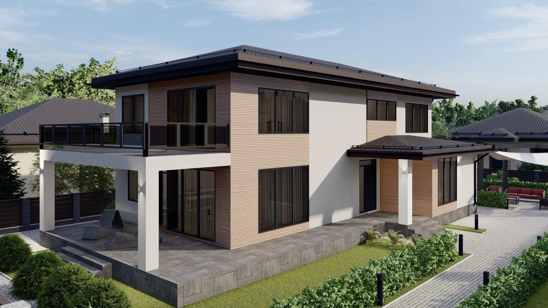 Загородный дом АС-244