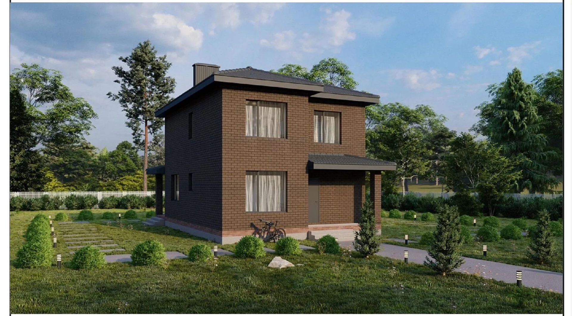 Двухэтажный дом Кадышево