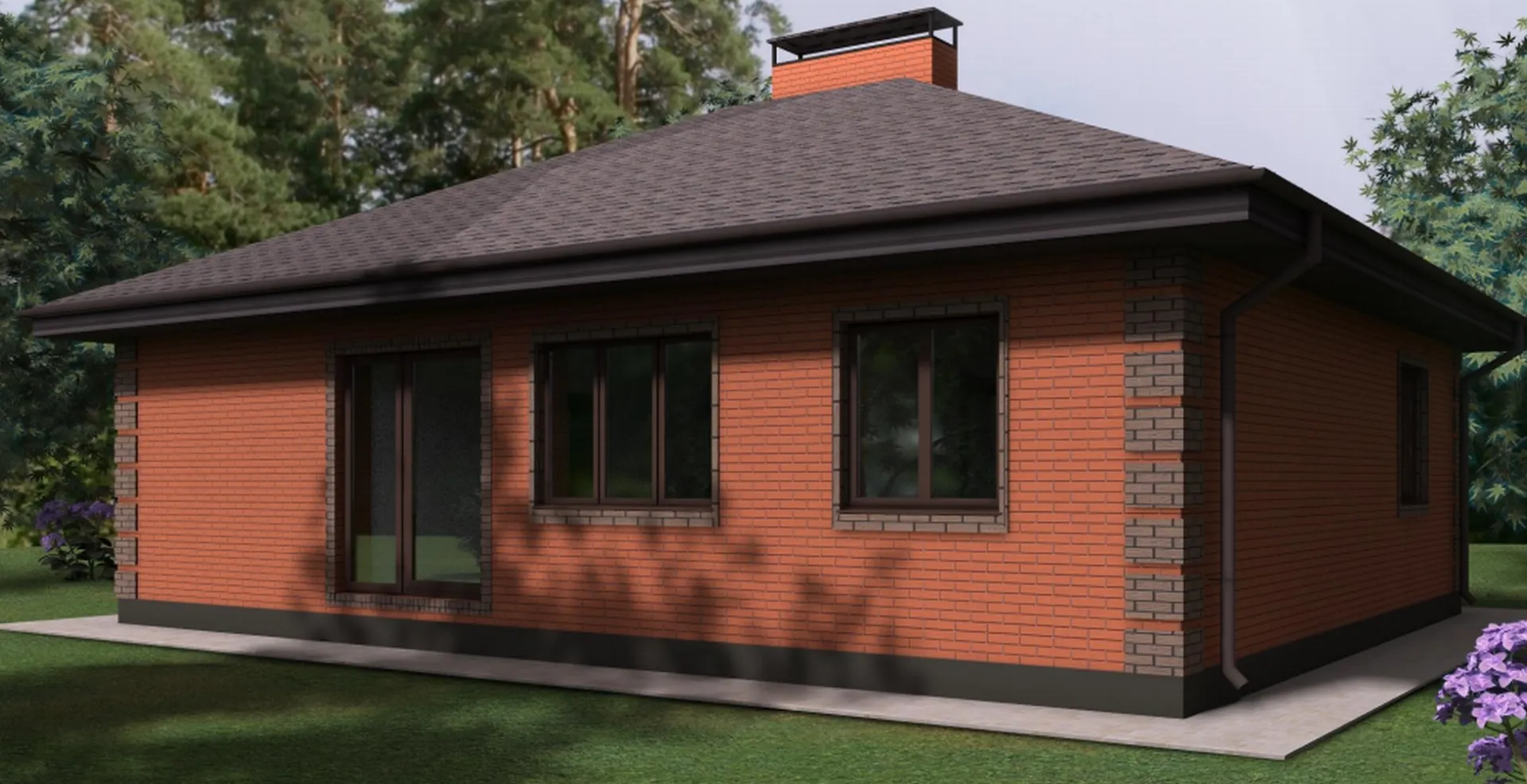 Дом 90 кв. 4 спальни