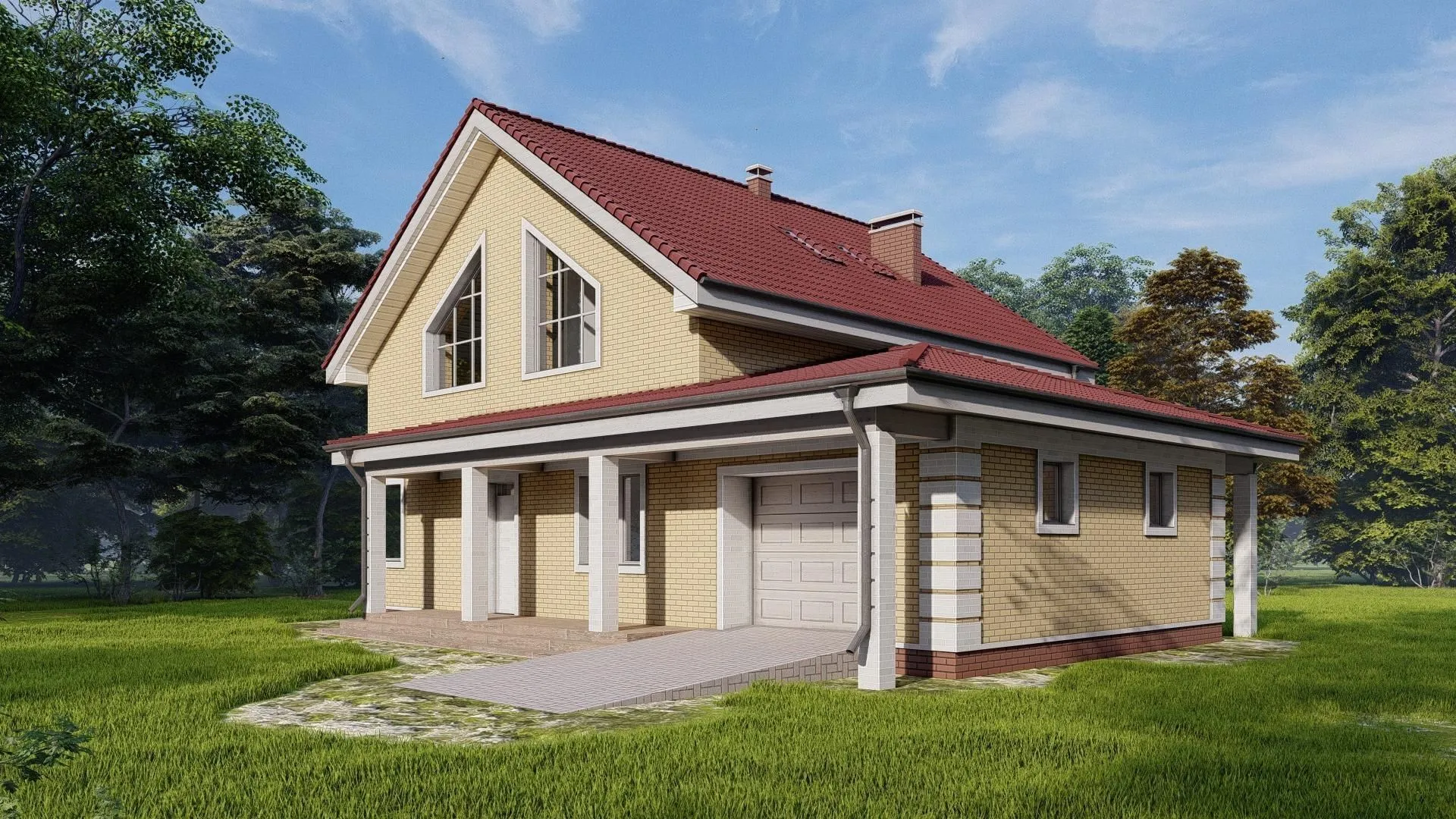 Загородный дом АС-253