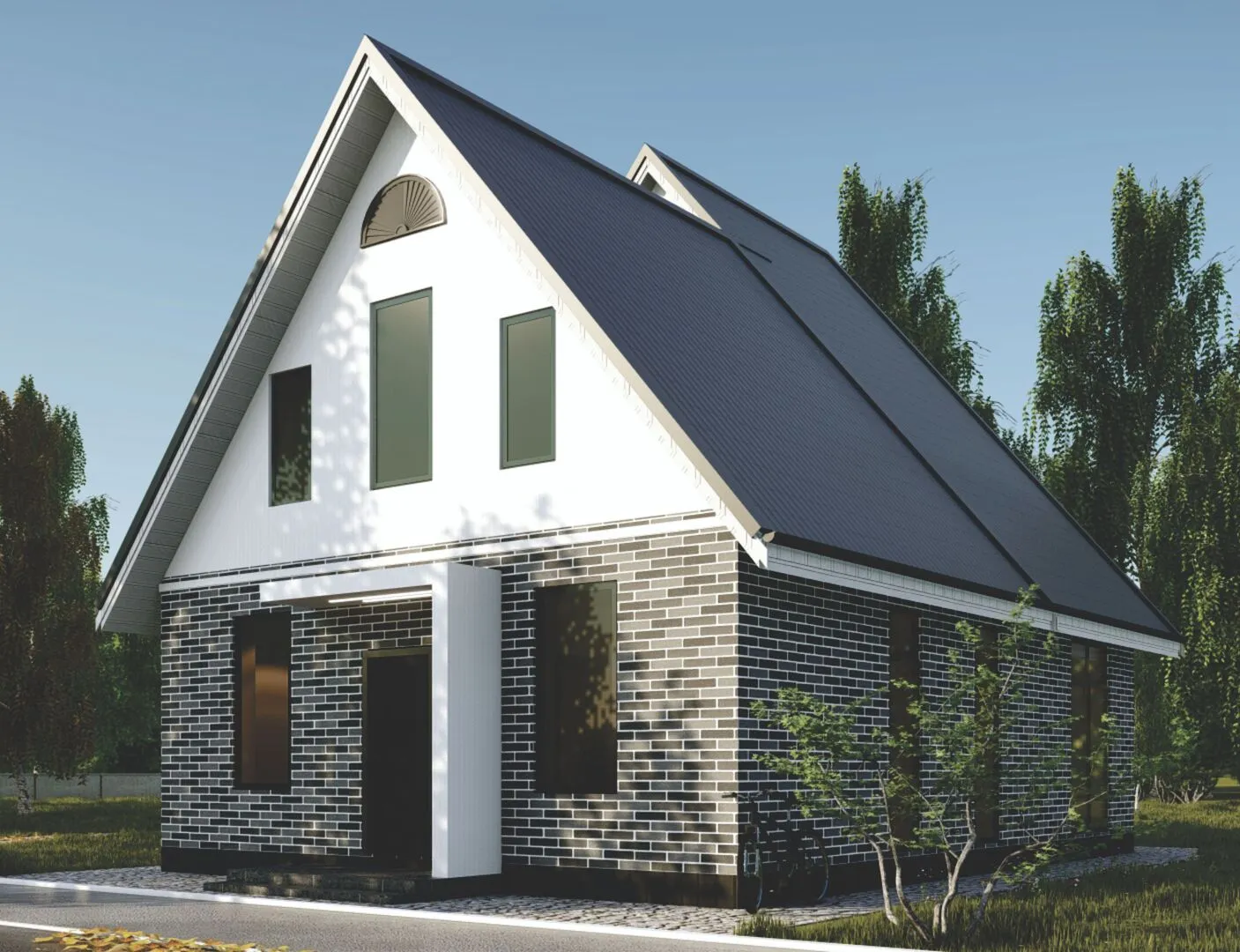 Двухэтажный дом с 4 спальнями Унъюган