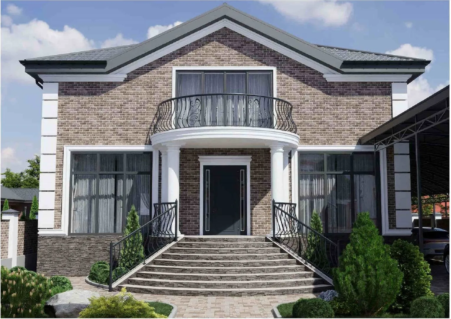 ИЖС 2-х этажного дома