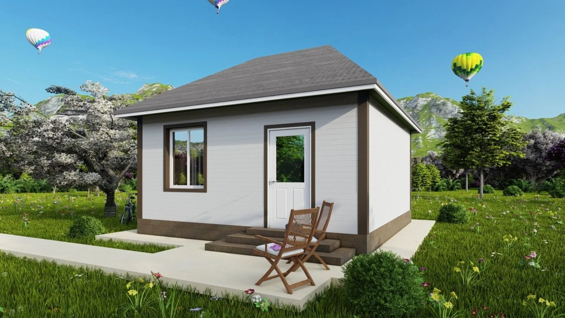 6х6 один этаж