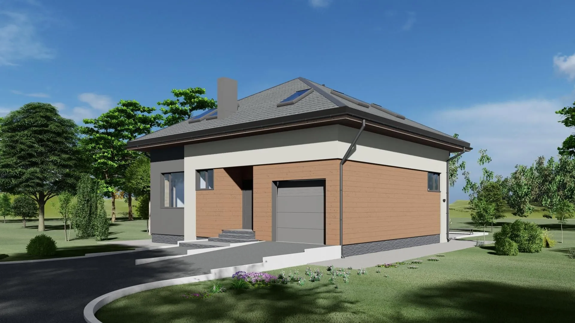 Загородный дом АС-268