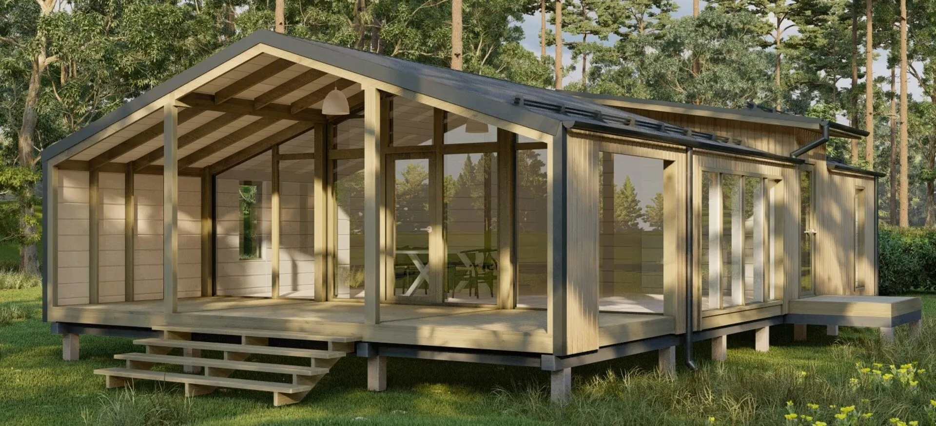 Модульный дом FL65 (Л65)