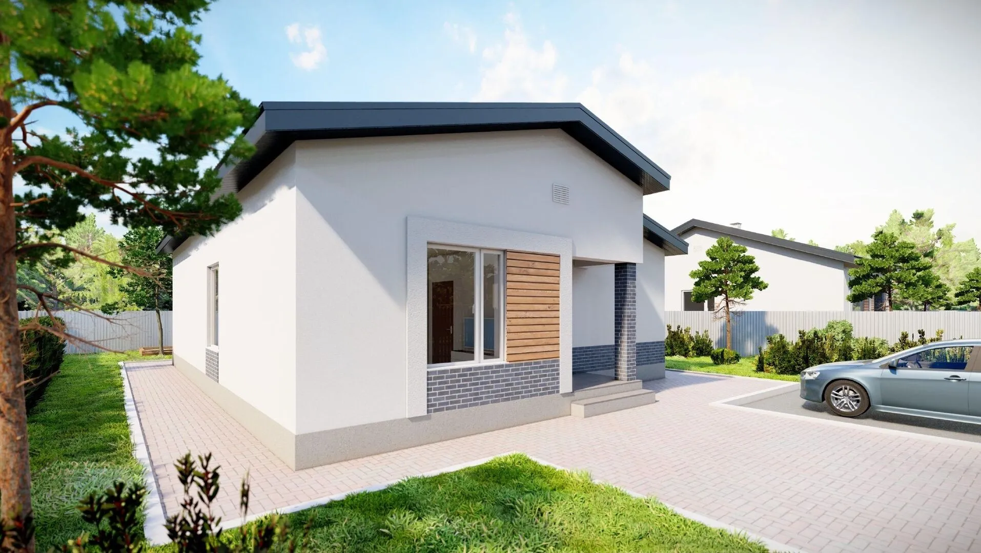 Индивидуальный жилой дом проект 100Т