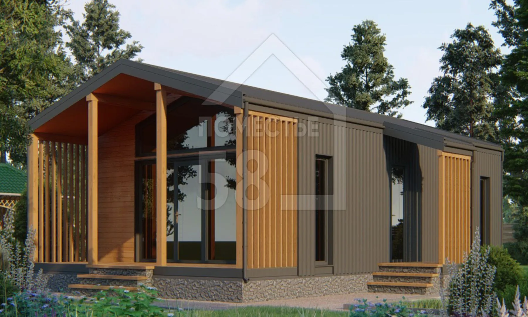 Одноэтажный проект 