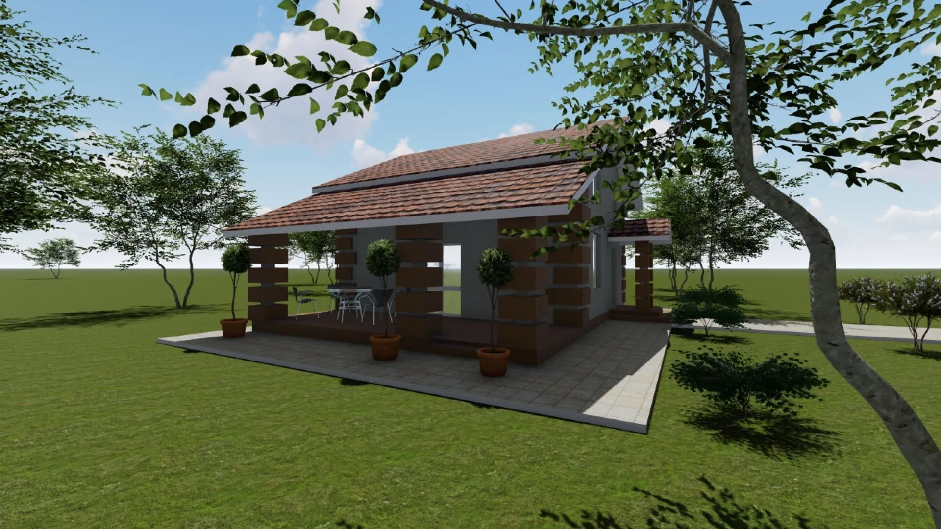 Жилой дом с мансардой Н-90