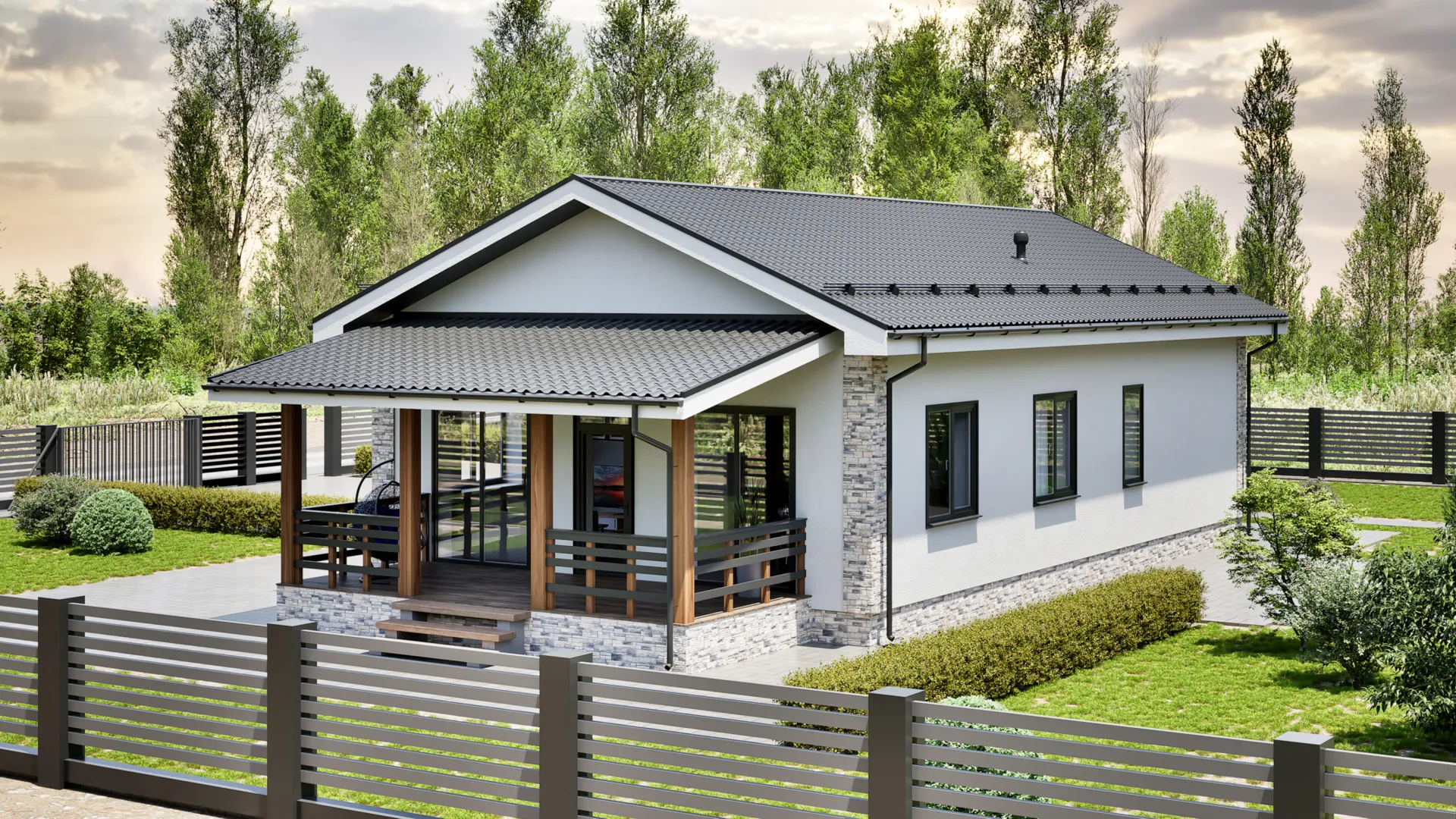 Загородный дом. Серия 