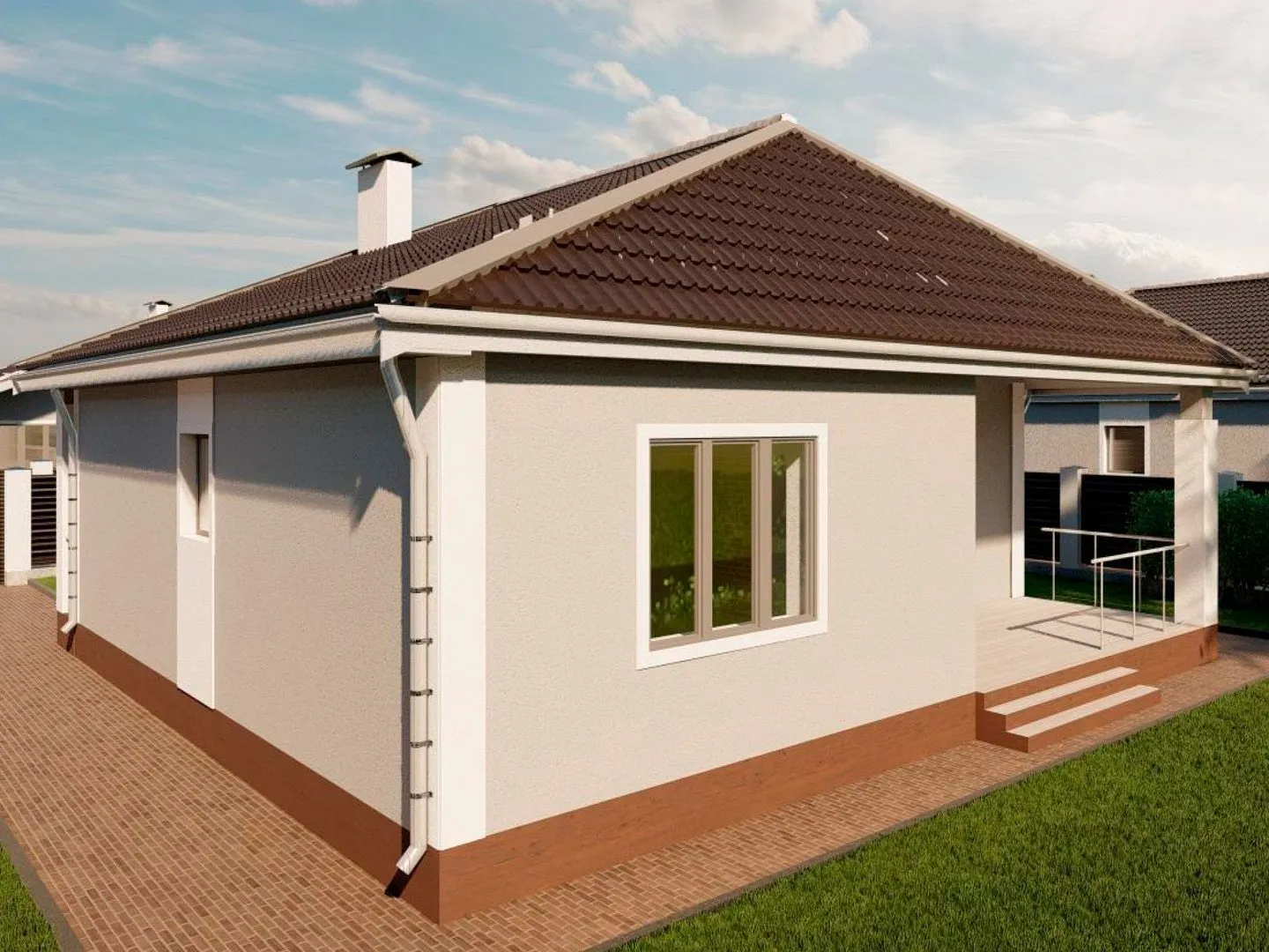 Загородный жилой дом №4