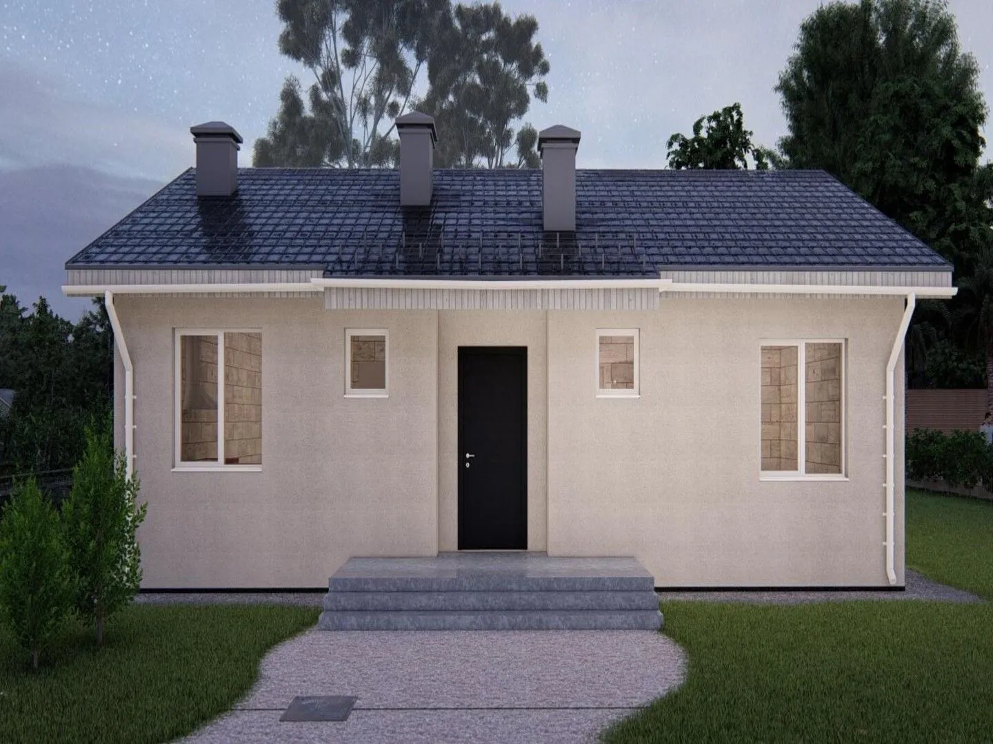 Загородный дом - СК-86