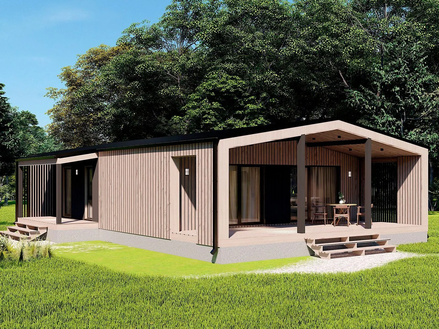 Модульный дом Барн 121