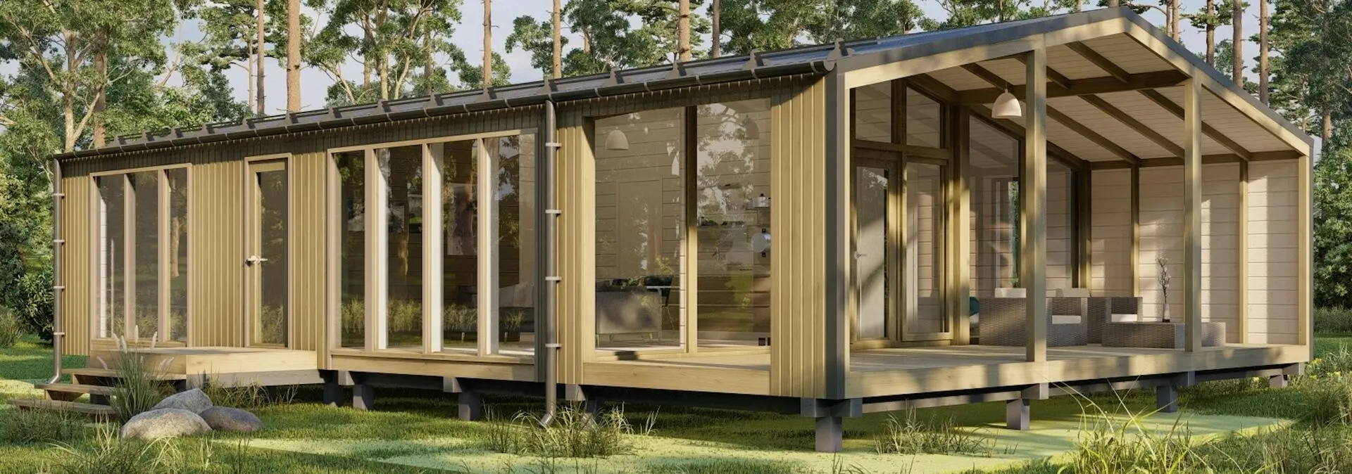 Модульный дом FL 77 (Т77)