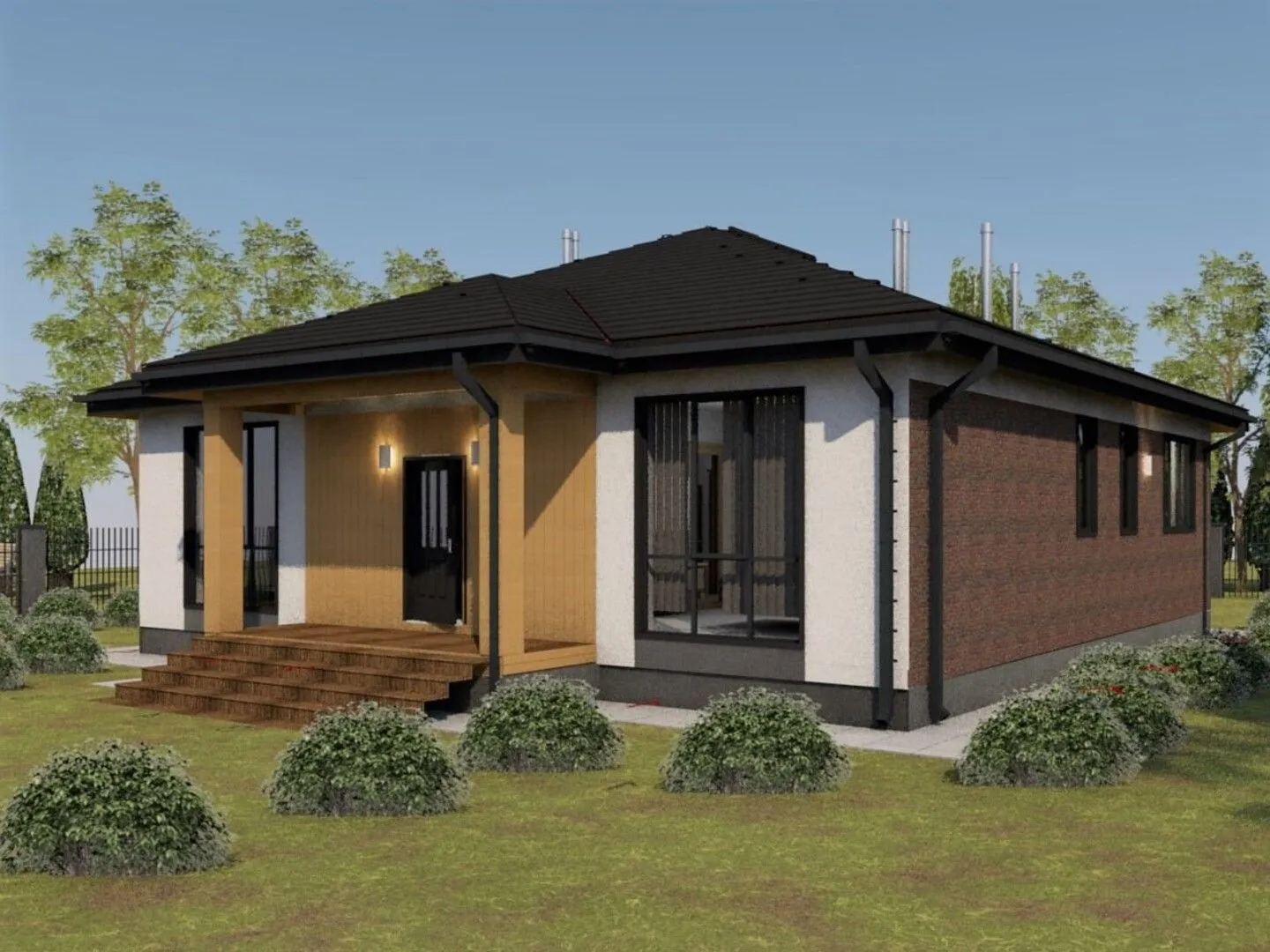 Дом ОПТИМУМ 150 С МАНСАРДОЙ