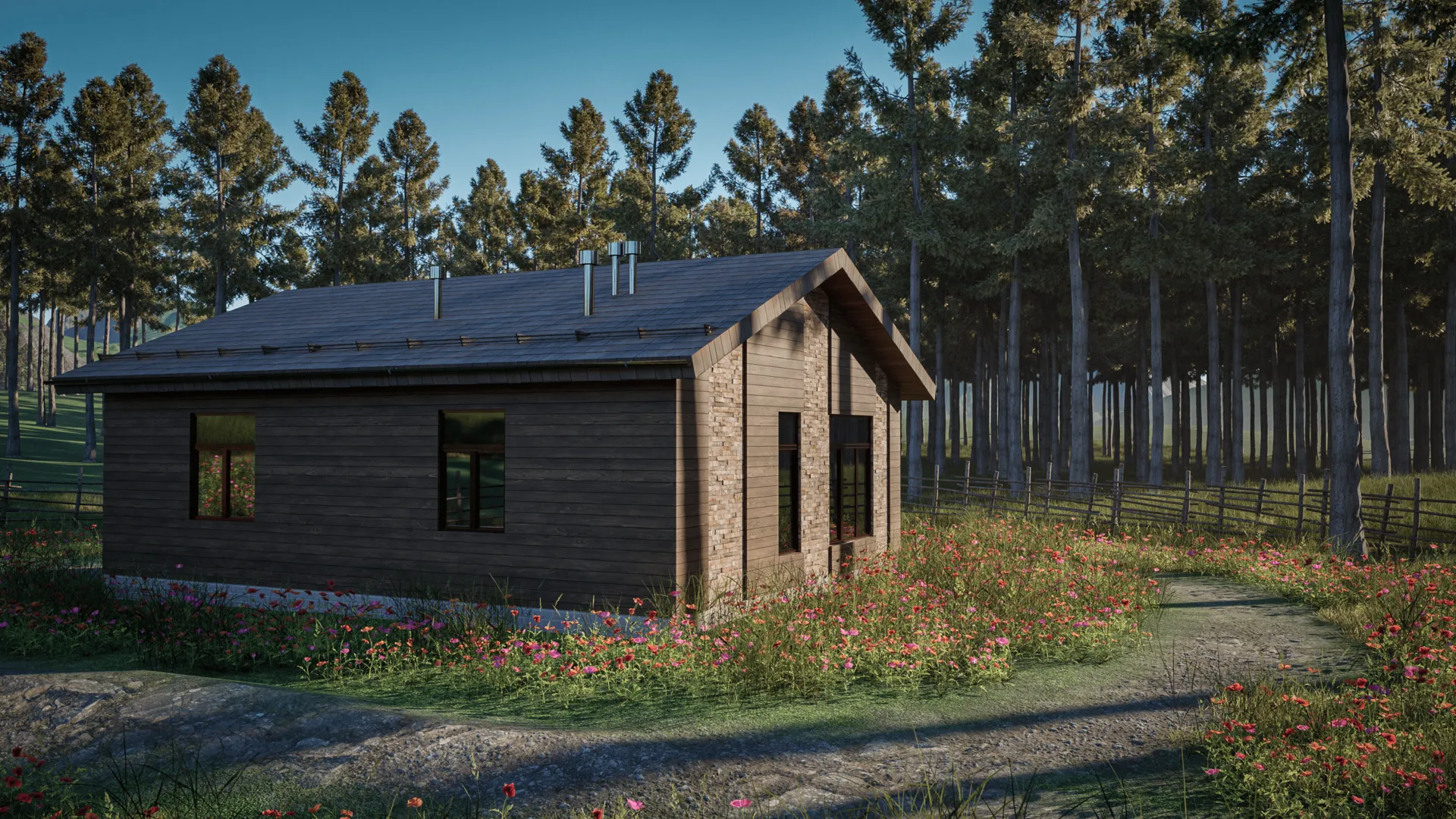 Загородный дом ИСТА 107