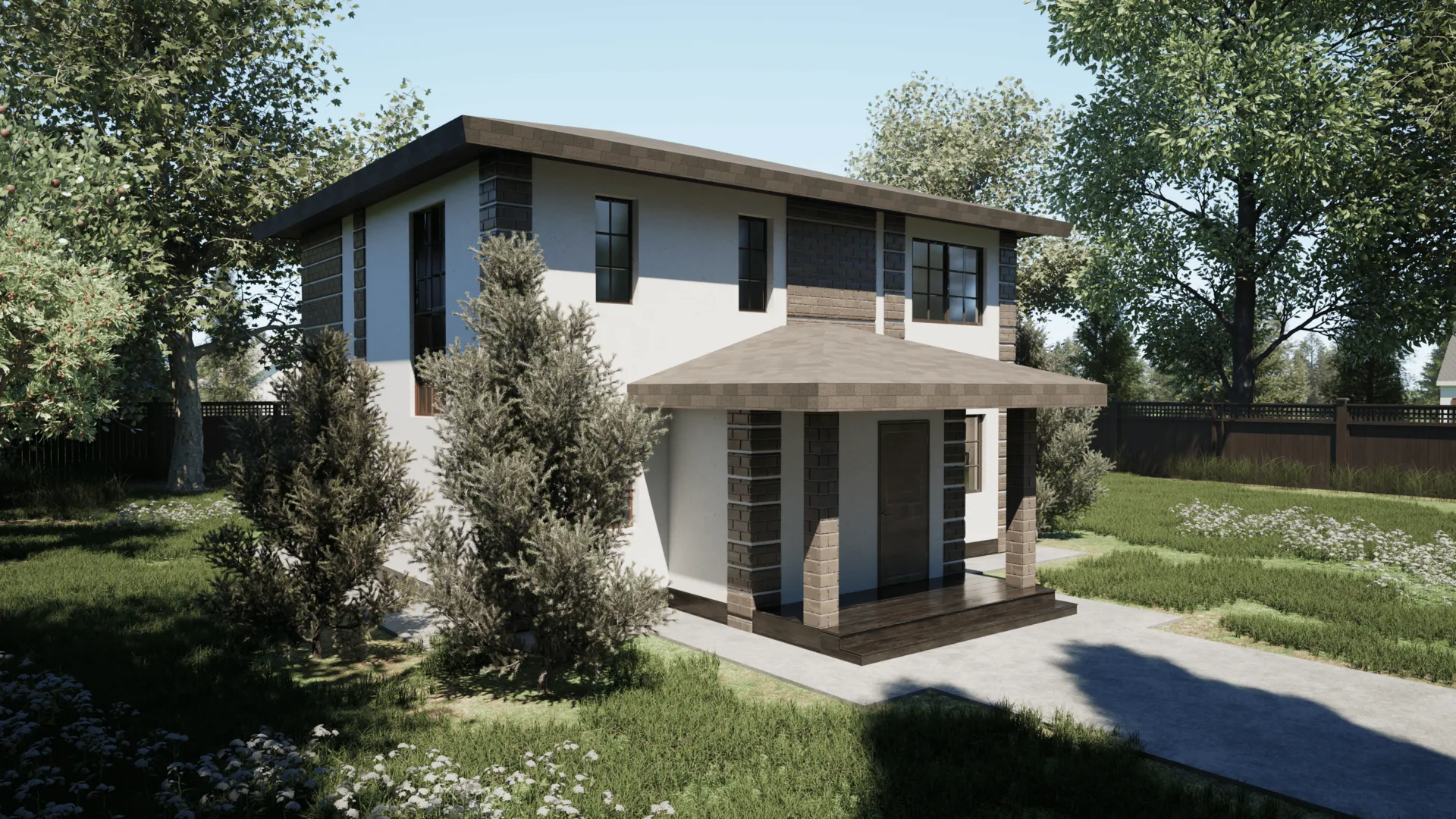 Загородный дом РУНА 207