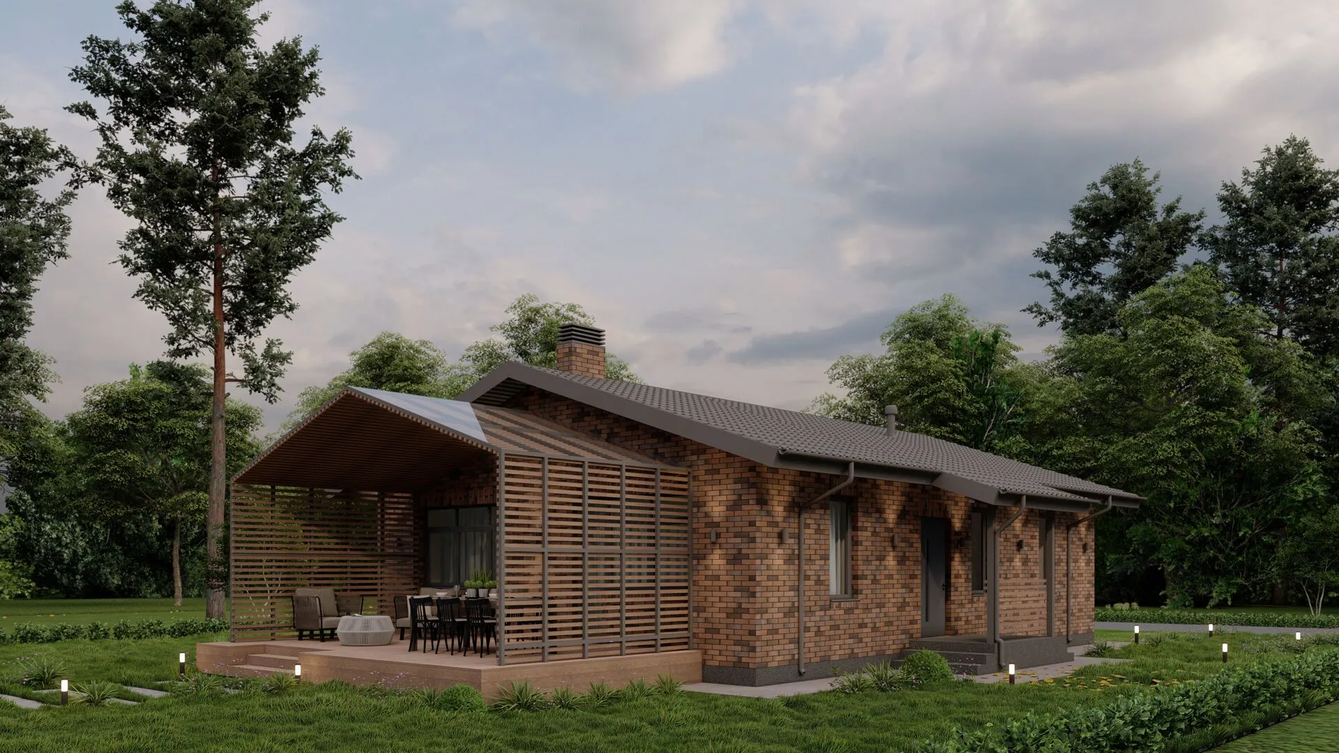 Дом в Подгорном