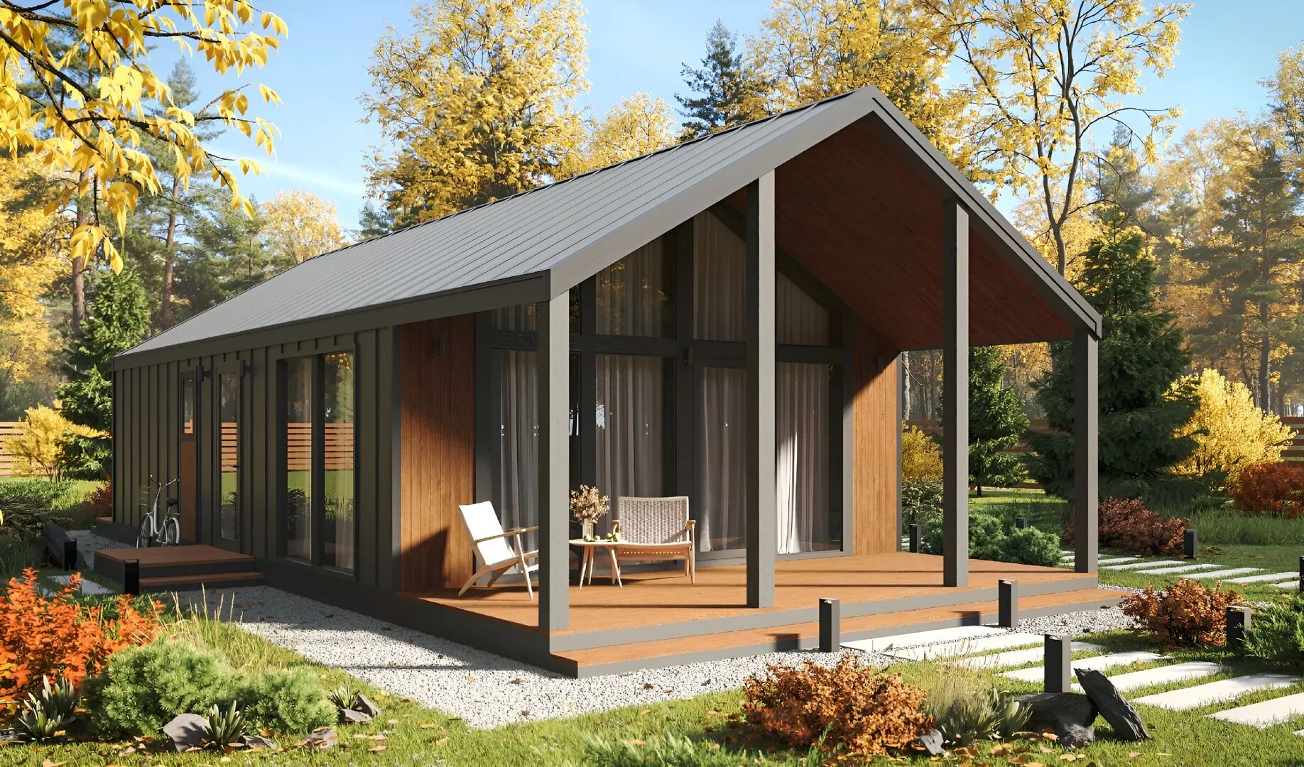 Загородный дом 65 м2