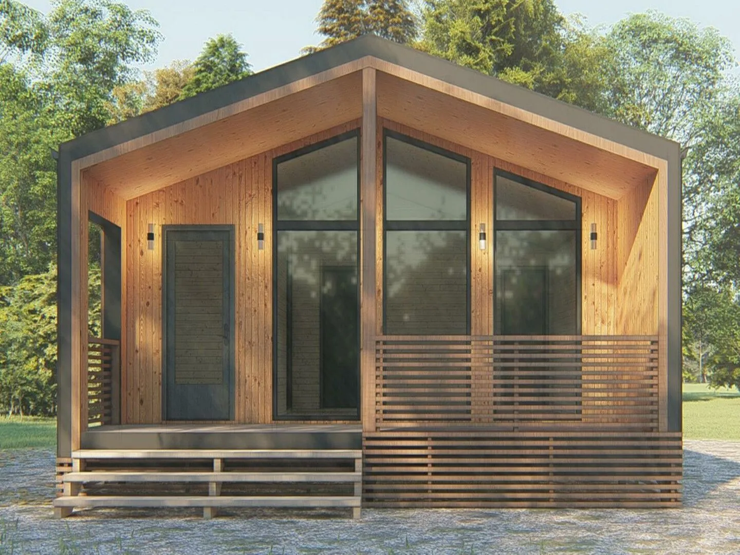 Каркасный дом 7х10 м