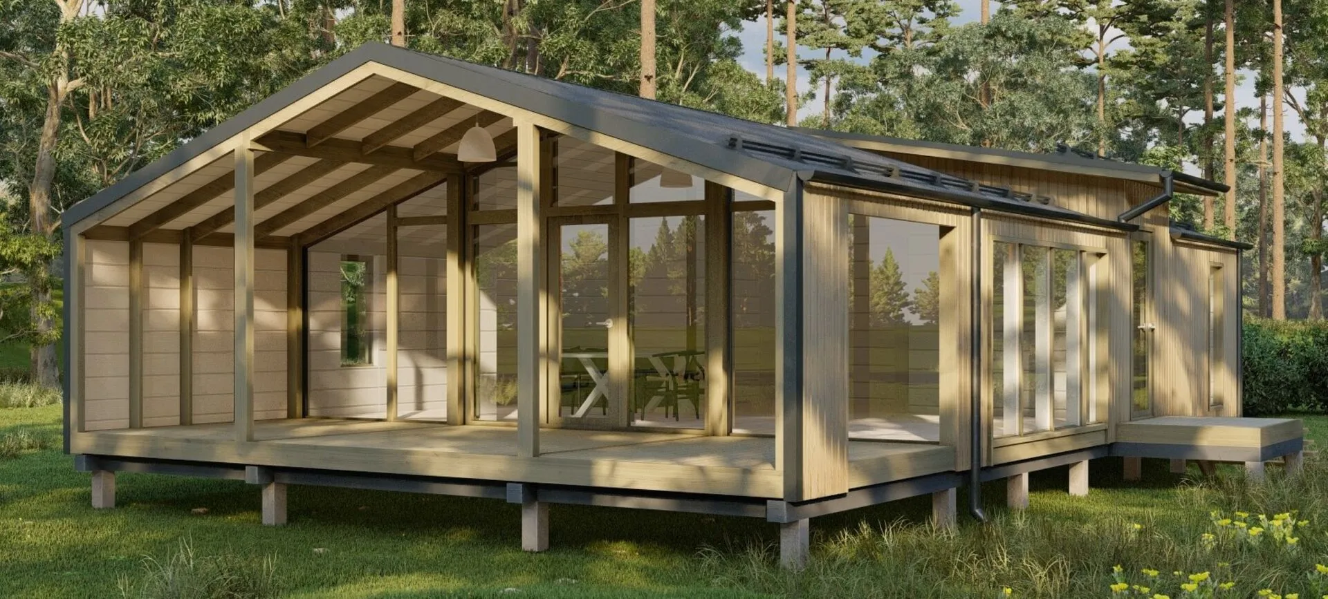 Модульный дом FL 65 (ПО65)