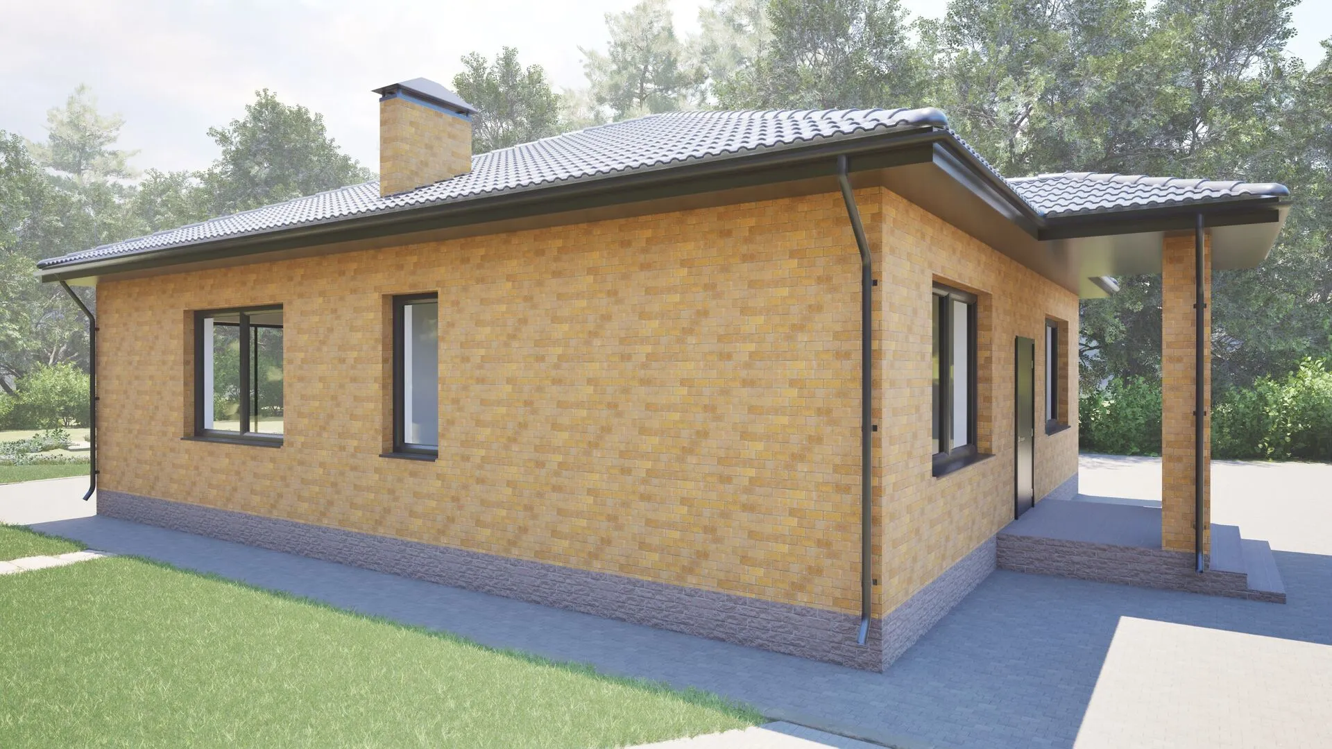 Загородный дом Ф-1