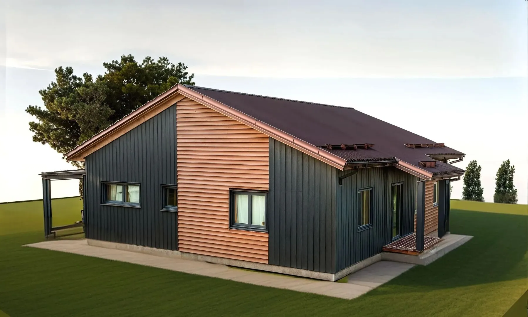 Одноэтажный дом Престо