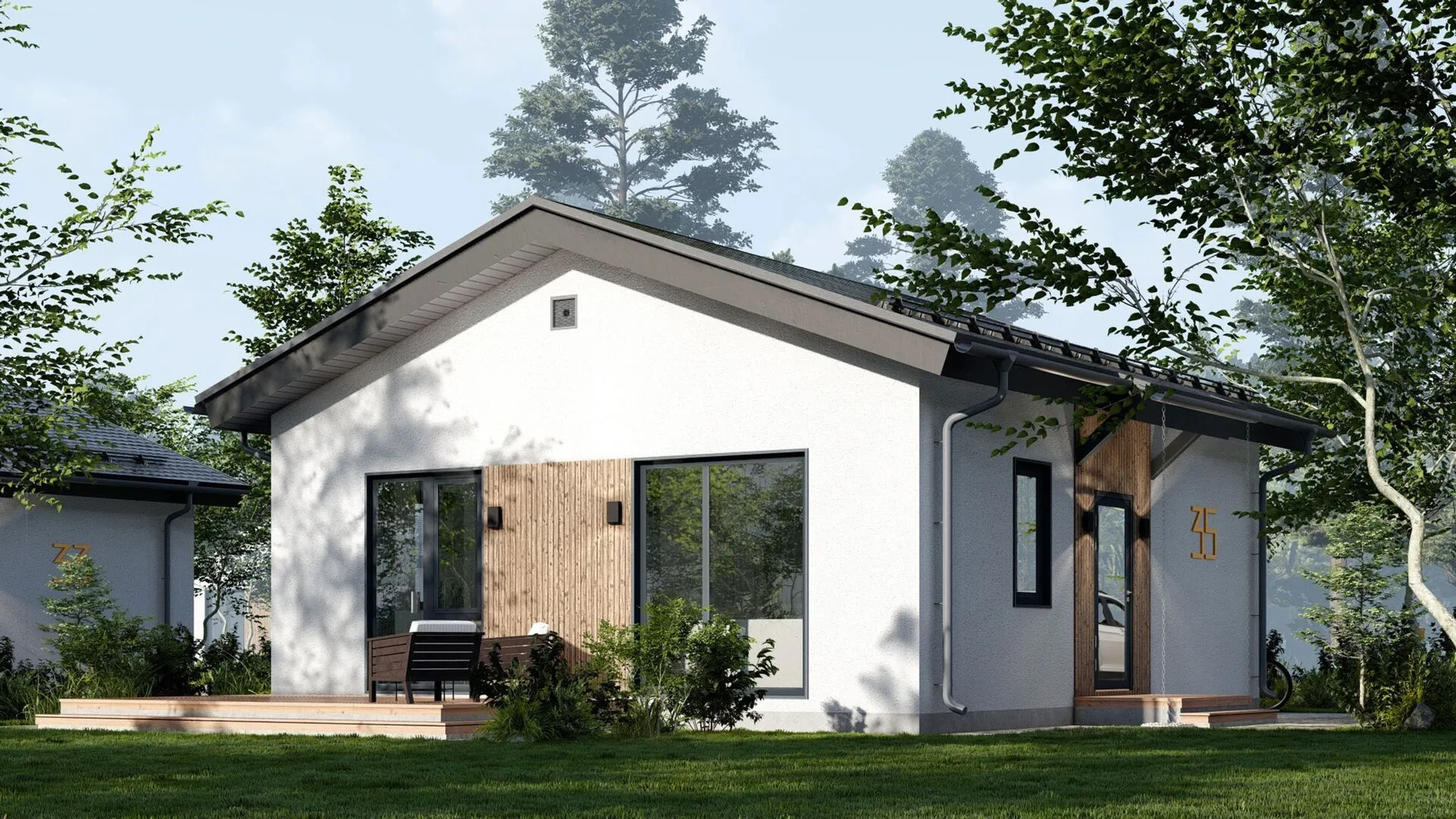 Проект одноэтажного дома РЛ-55