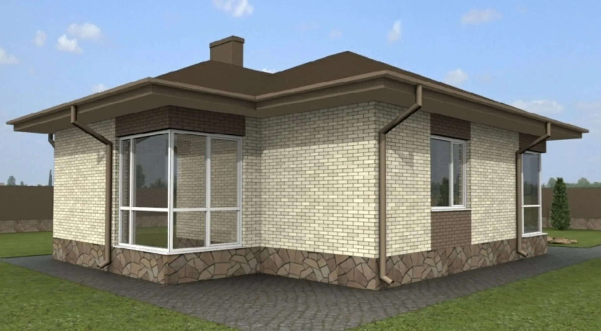 Одноэтажный дом ELLIS