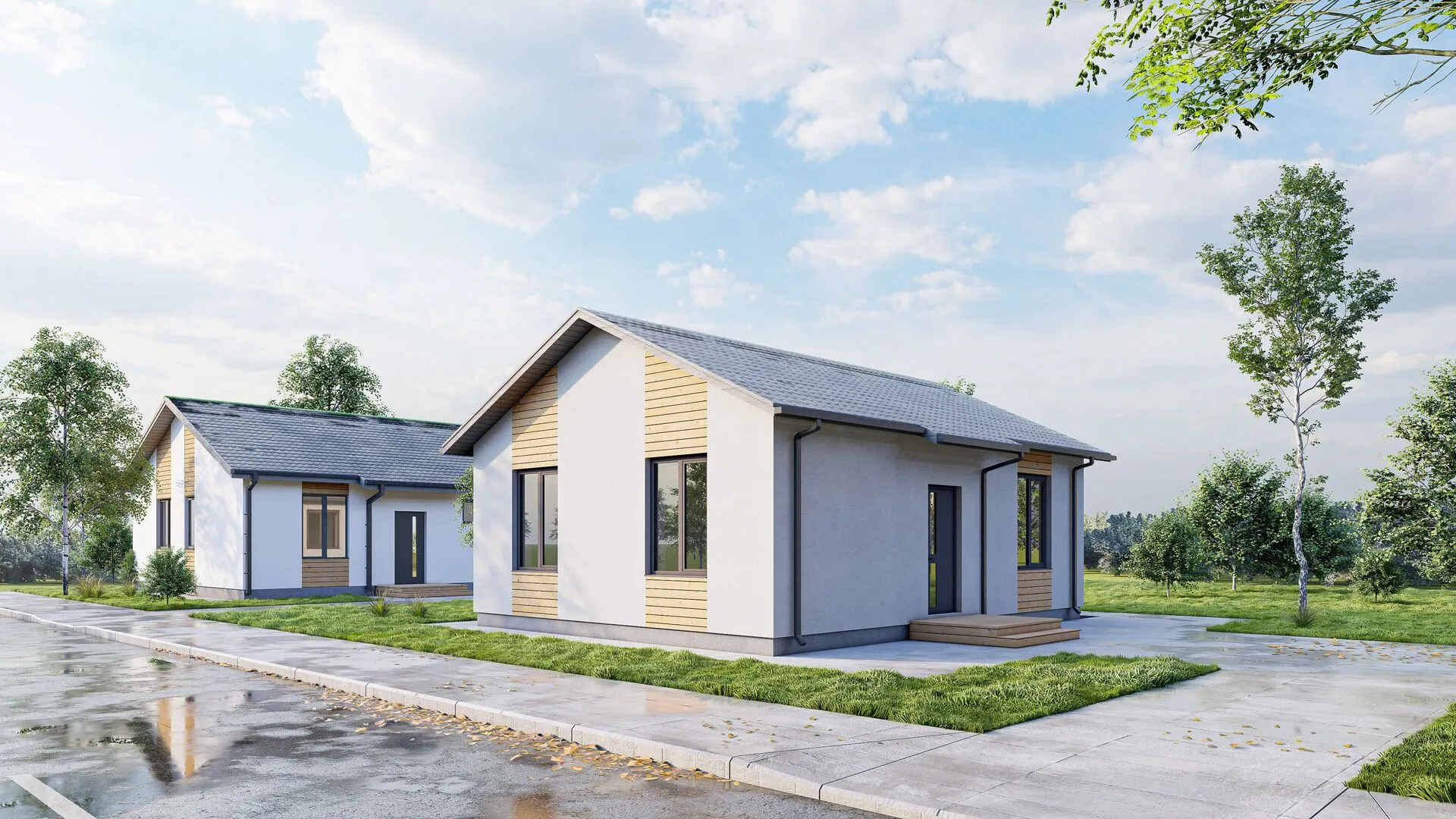 Одноэтажный дом XXS Light