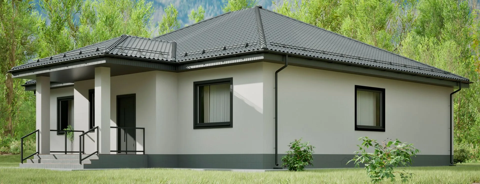 Одноэтажный дом SS-164