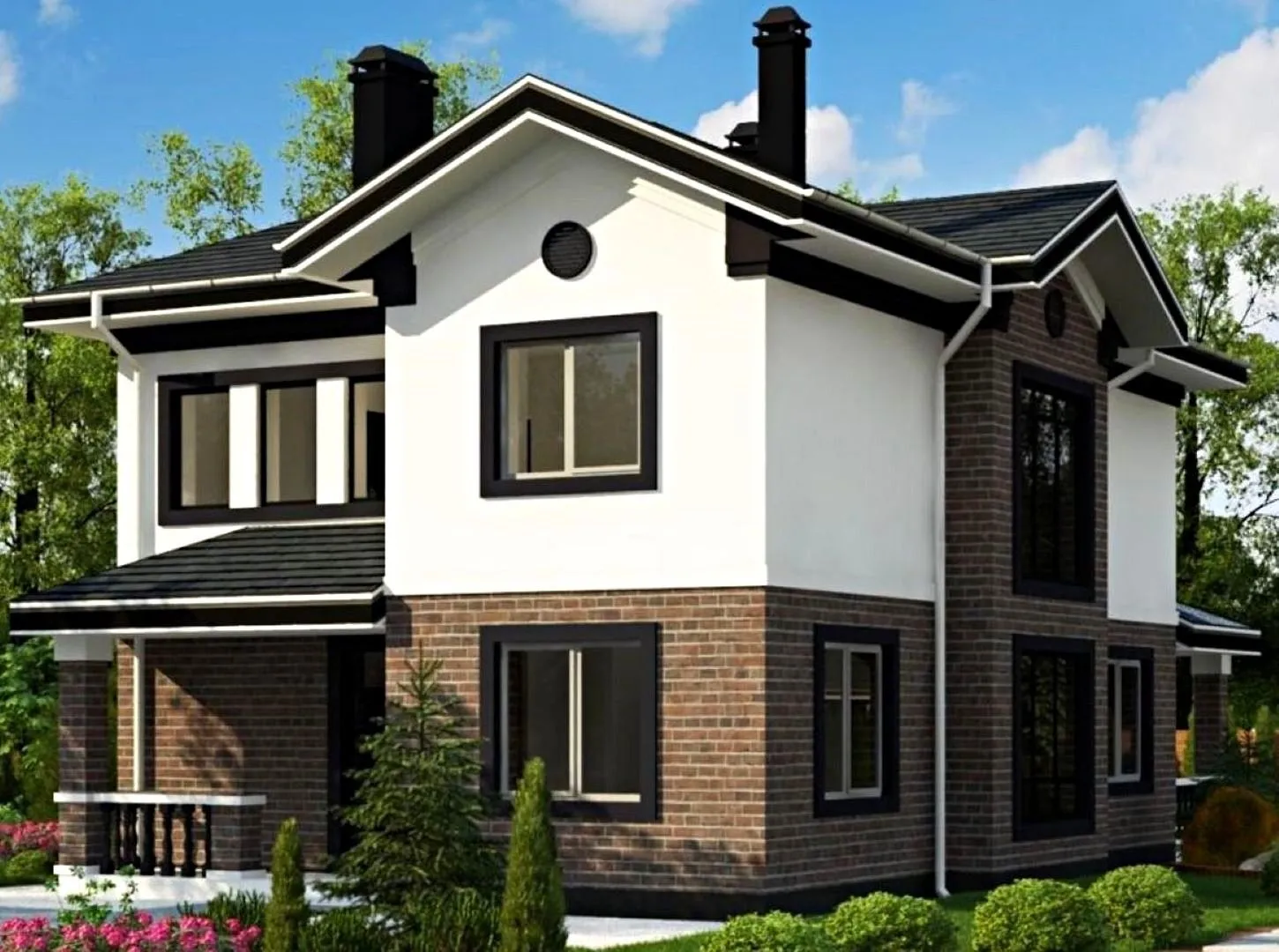 Классический дом ДК 195