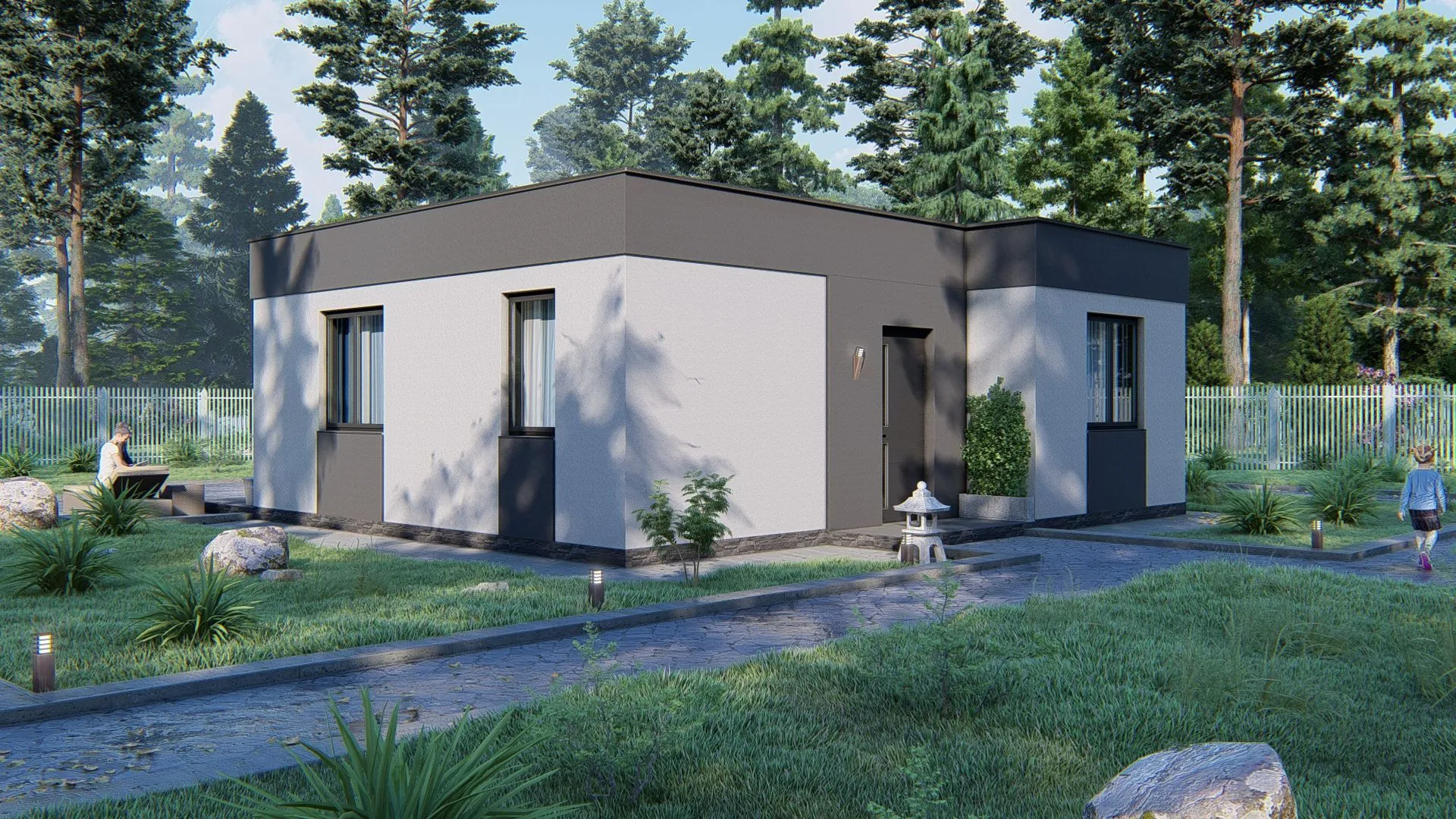 ТП65/№3-2 с плоской кровлей