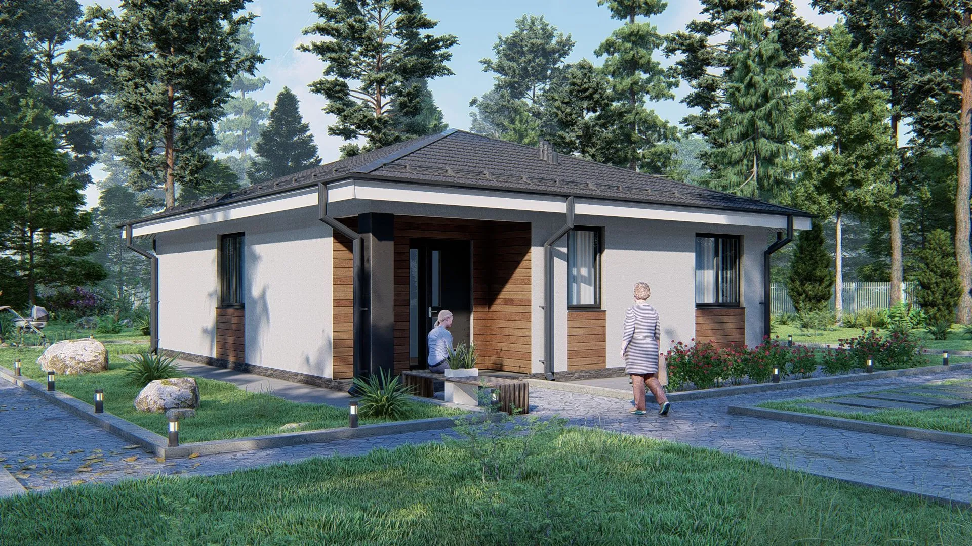 ТП65/4-1 со скатной кровлей