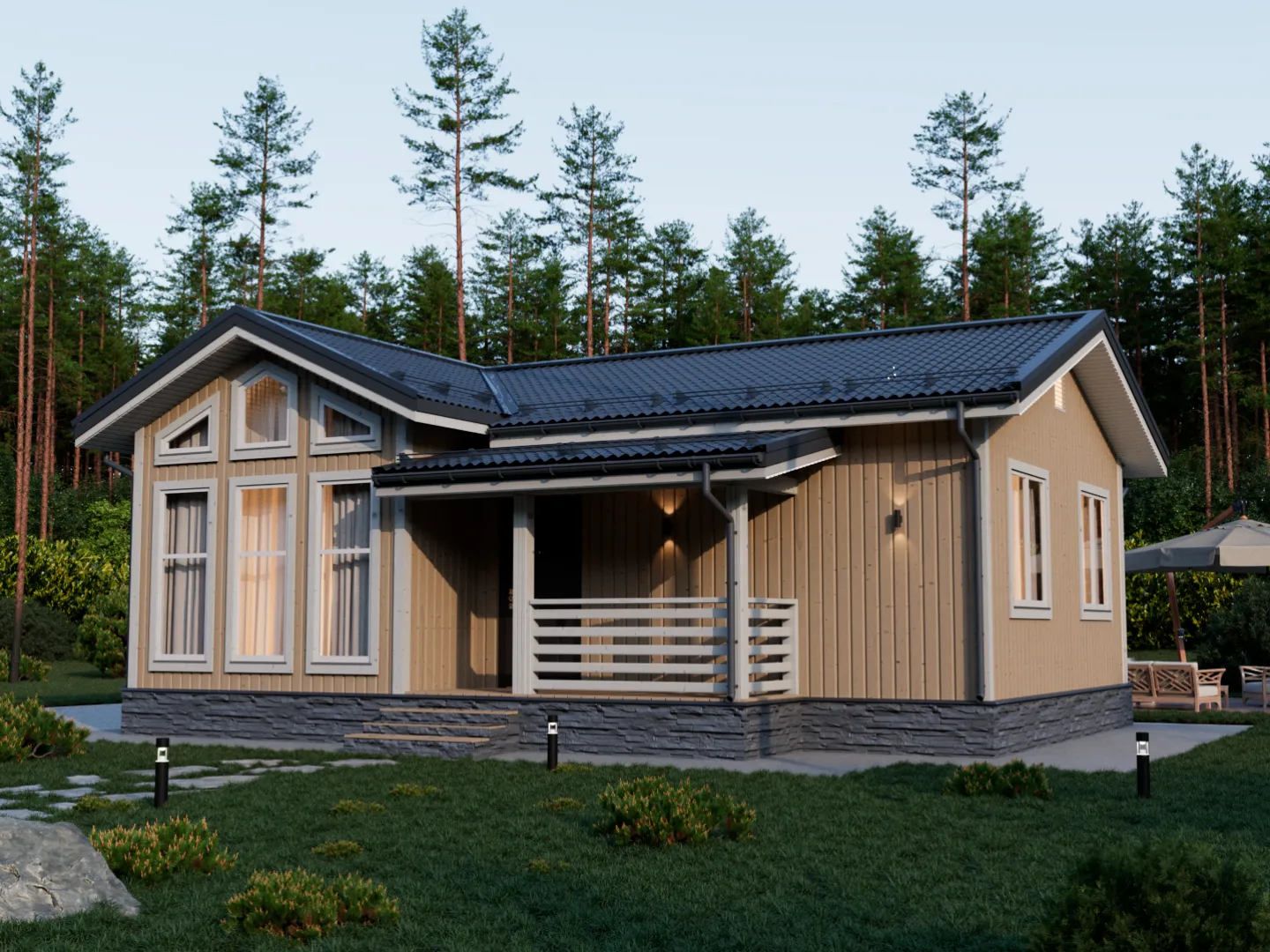 Каркасный дом «Андерс»