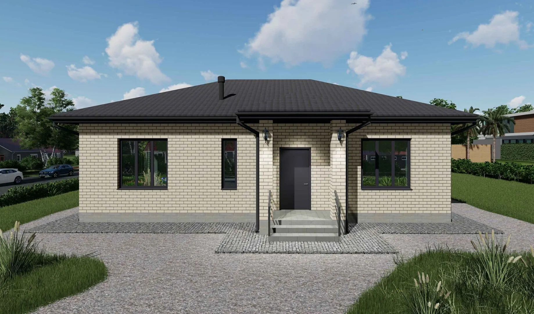 Кирпичный дом Альметьевск